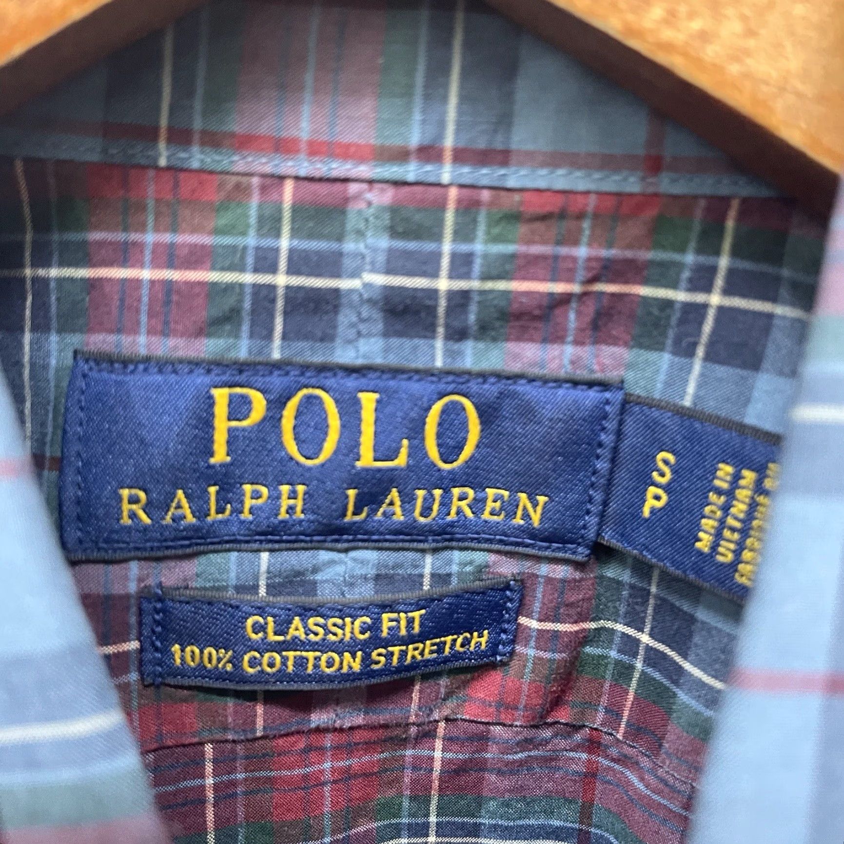 Polo Ralph Lauren Polo Ralph Lauren Shirt Plaid Long Sleeve Button-Down Mens Size S Multicolor Classic Fit Size US S / EU 44-46 / 1 - 4 Thumbnail