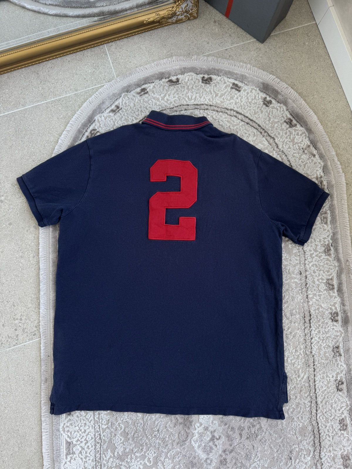 Polo Ralph Lauren Polo Ralph Lauren Chief Kiff Polo T-Shirt Big Pony #2 Size US XL / EU 56 / 4 - 2 Thumbnail