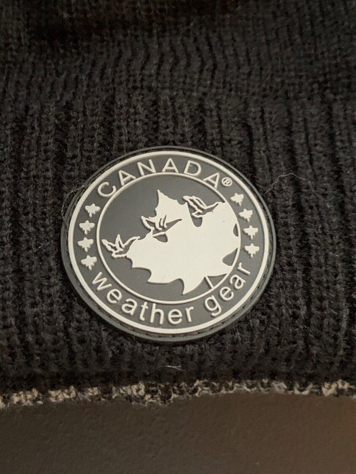 Other Canada Weather Gear Men’s 2 Pack Beanies Hats NEW Black Gray Size ONE SIZE - 4 Thumbnail