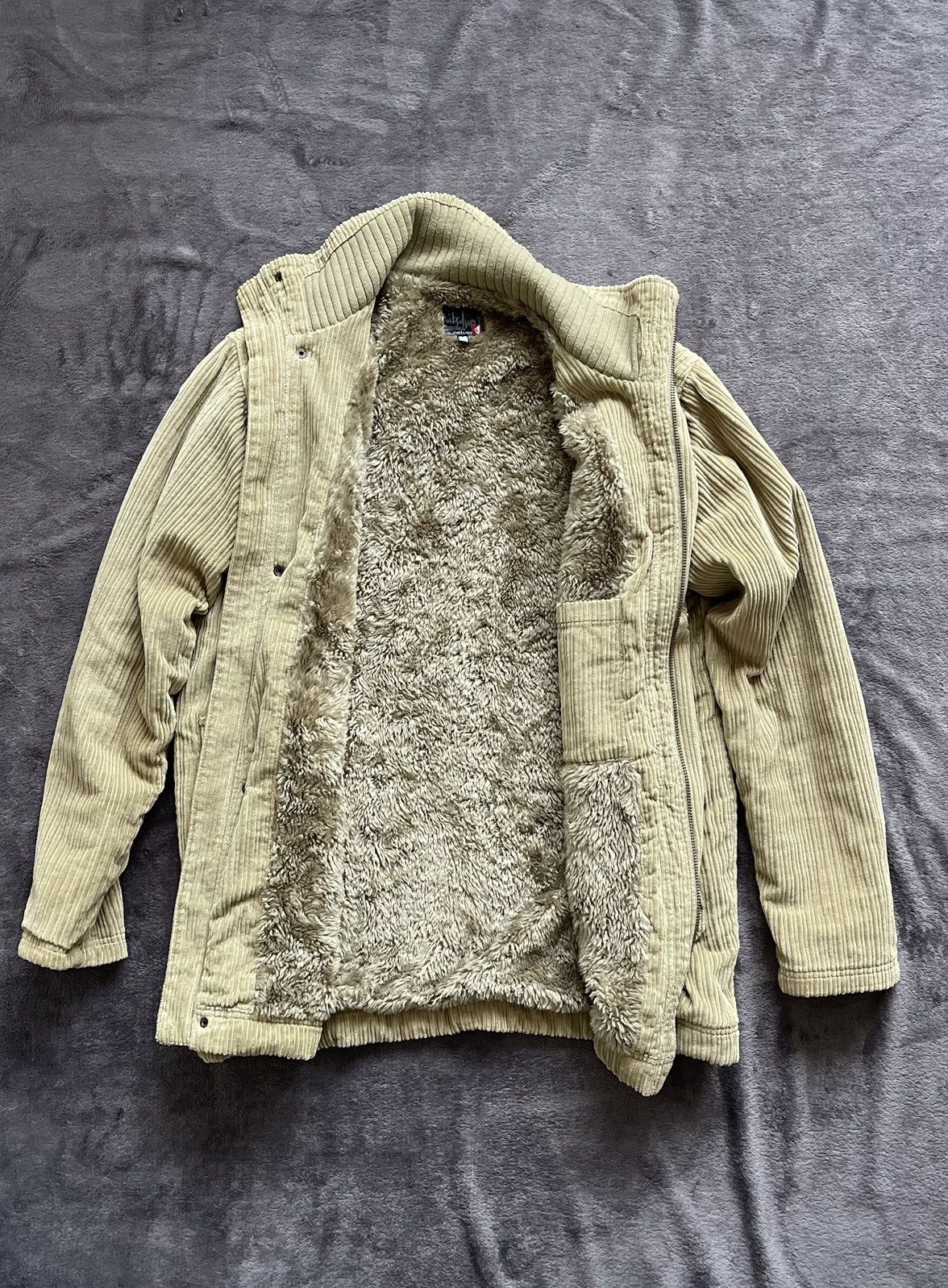 Quicksilver × Quiksilver × Vintage Colduroy Jacket 90s Size US L / EU 52-54 / 3 - 3 Thumbnail