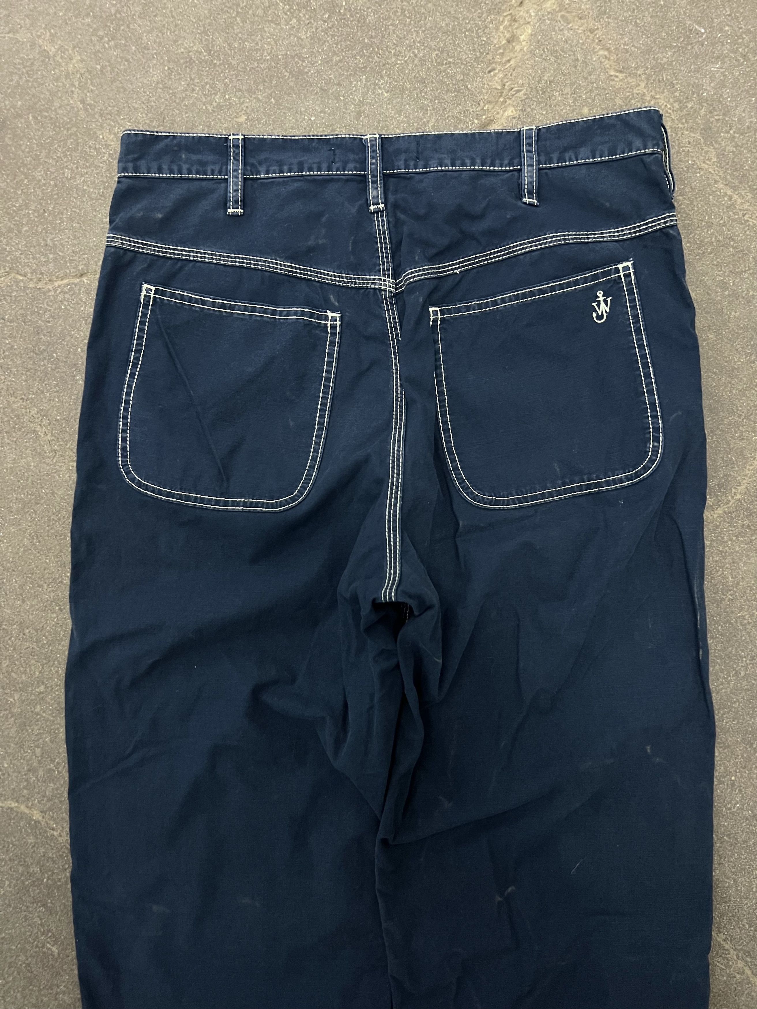 JW Anderson × Uniqlo JW Anderson X Uniqlo Straight Leg Patch Back Pocket Pants Size US 30 / EU 46 - 4 Thumbnail