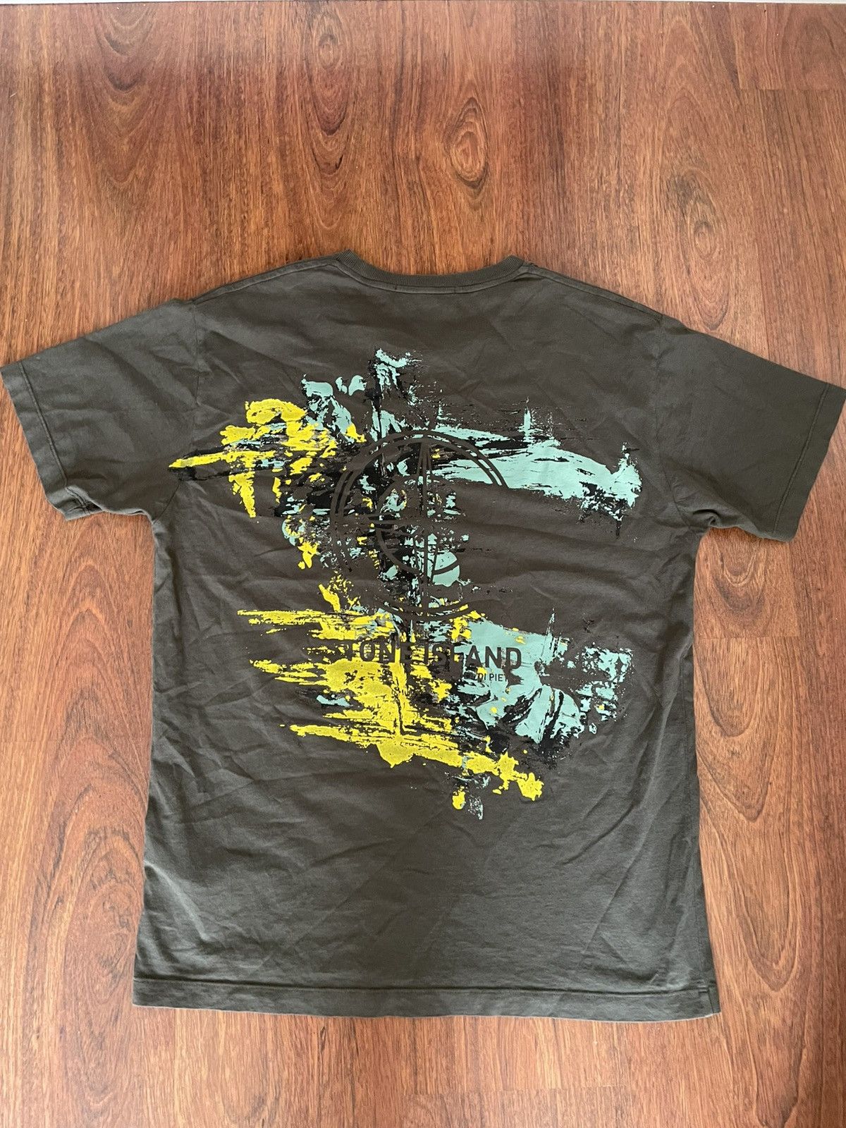 Stone Island Stone Island Big Print Logo StreetWear TShirt Size US L / EU 52-54 / 3 - 1 Thumbnail