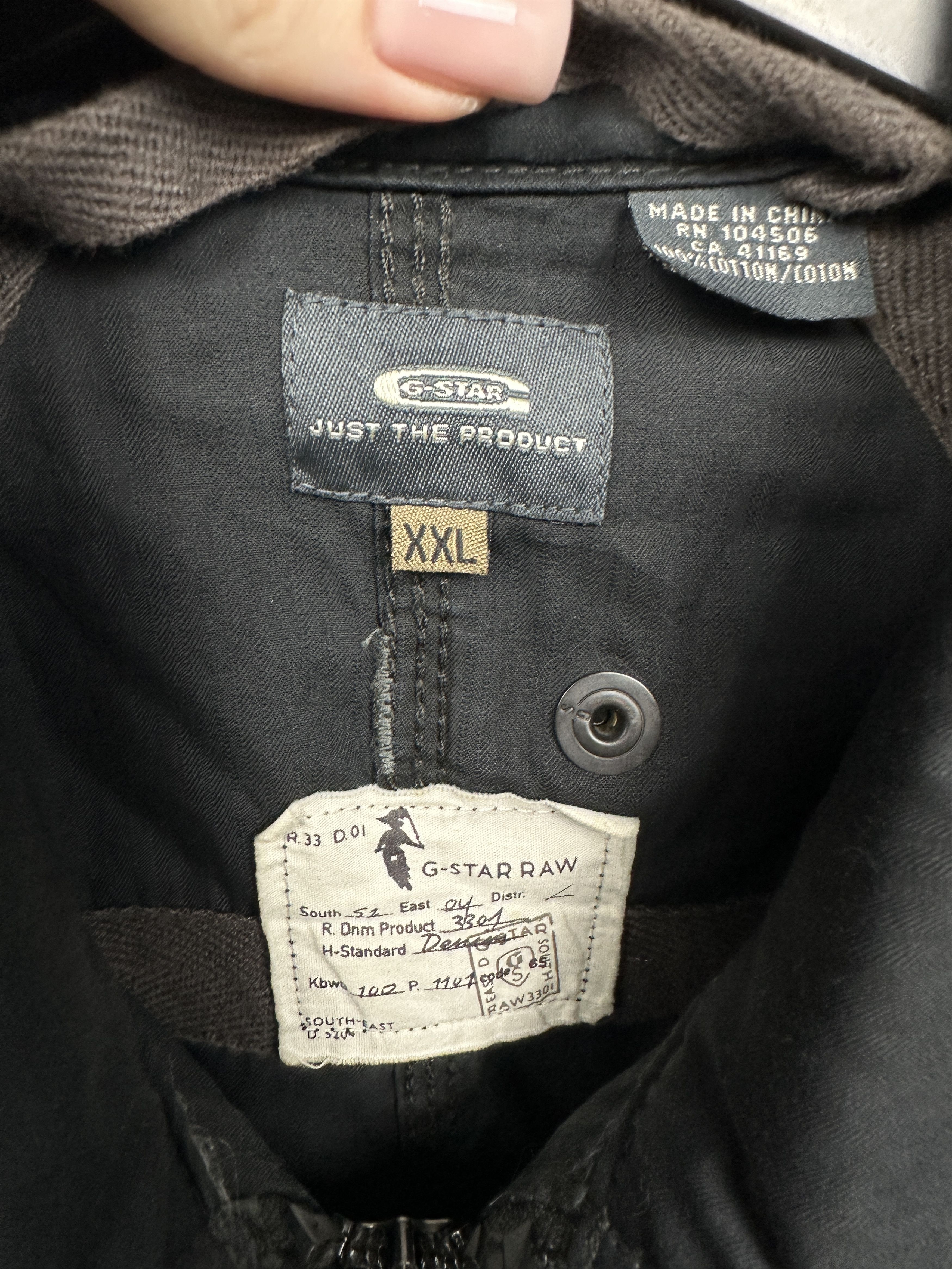 G-Star G Star Raw Vintage Mens Blan South Overshirt Jacket Size US XXL / EU 58 / 5 - 4 Thumbnail