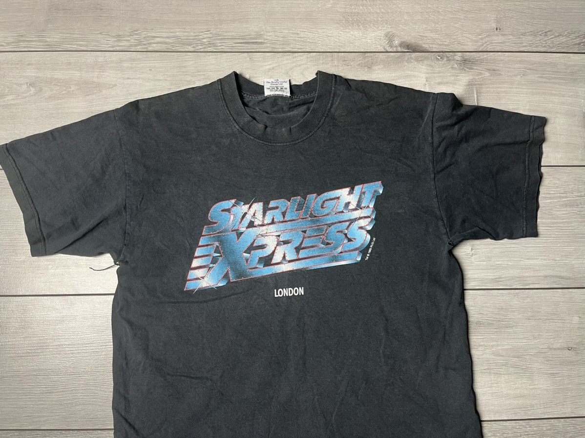 Band Tees Starlight express Tshirt london 1993 Size US L / EU 52-54 / 3 - 3 Thumbnail