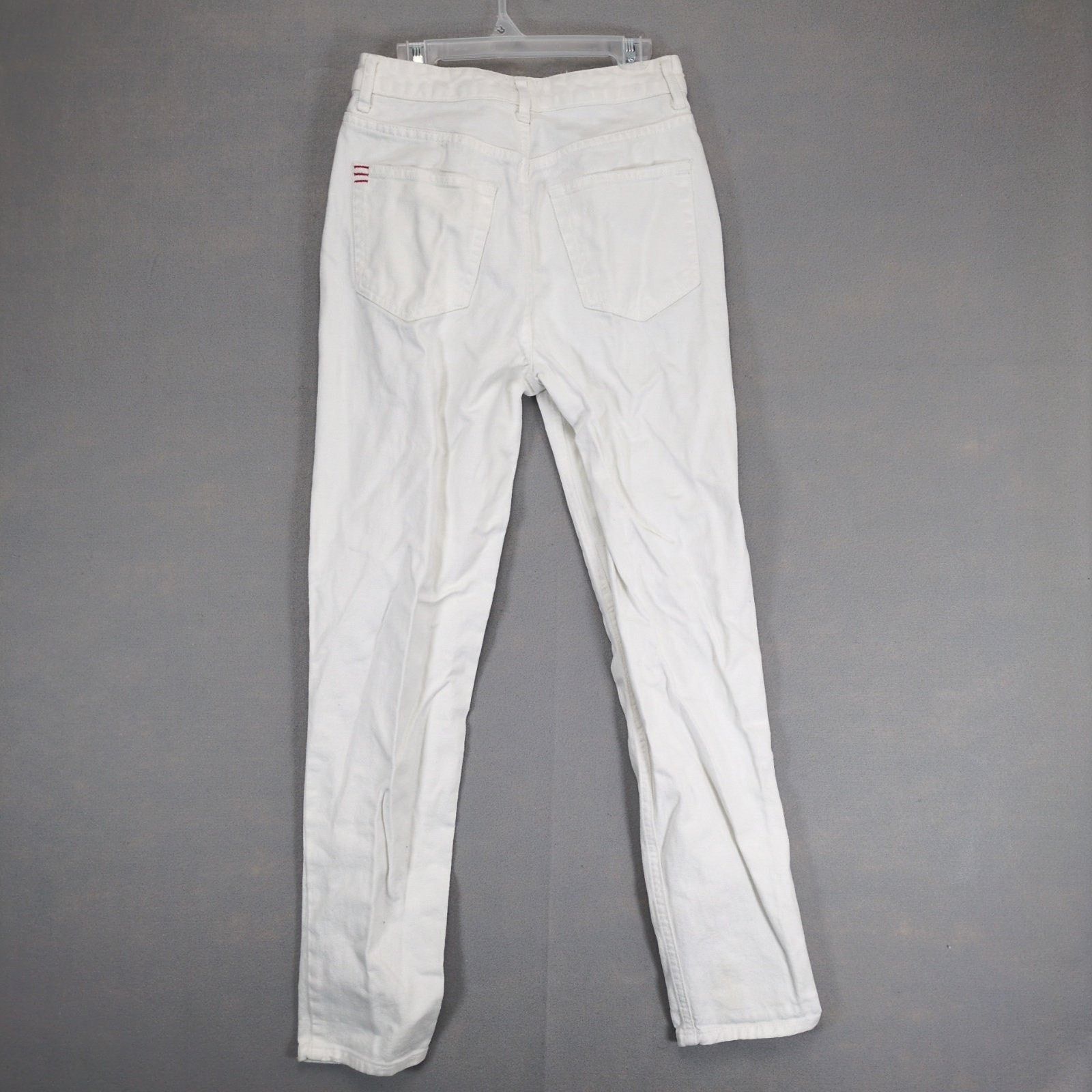 Bdg BDG Urban Outfitters White Denim Mom Jeans, W25 High Waist Size 25" / US 0 / IT 36 - 2 Thumbnail