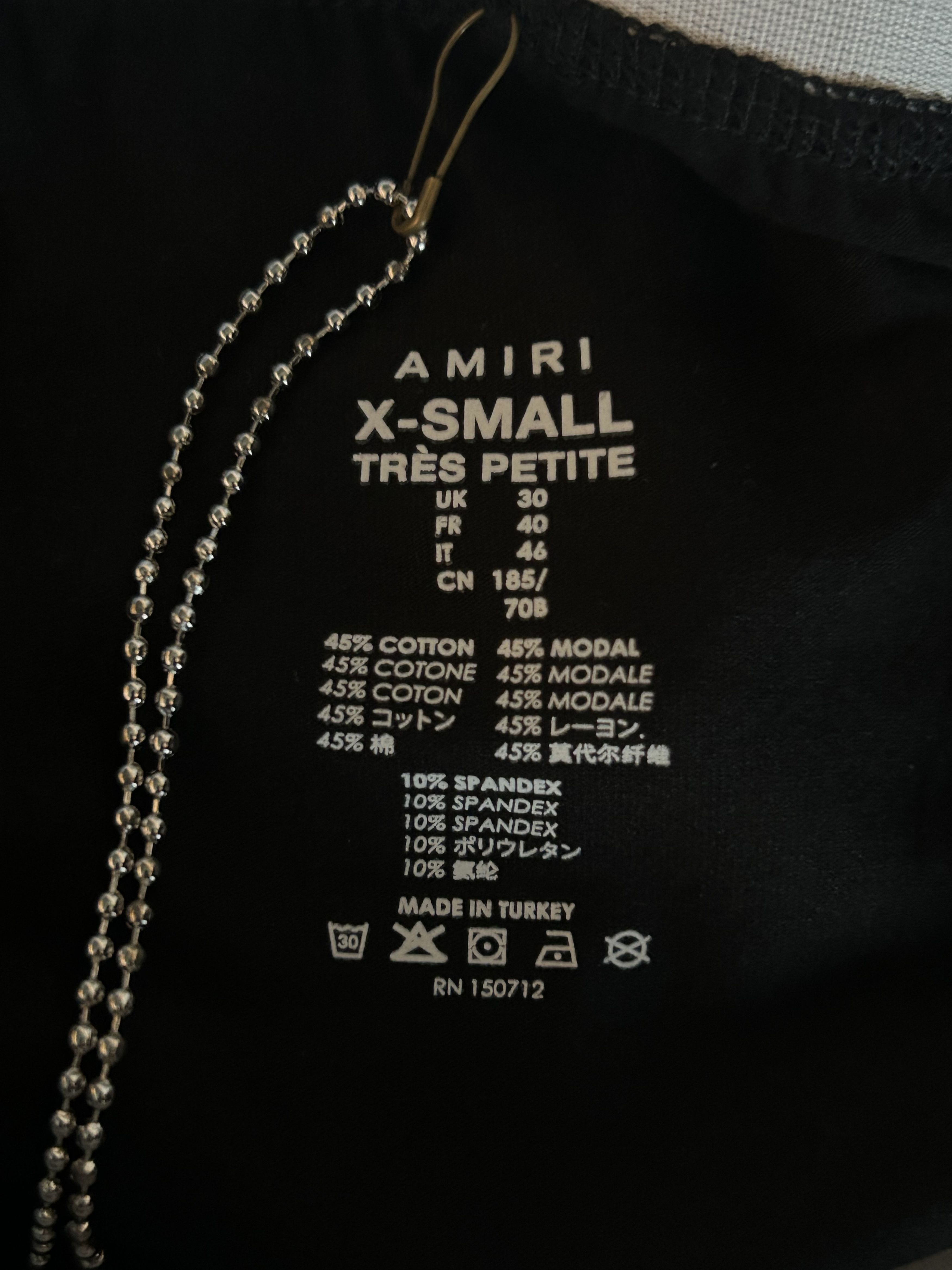Amiri Amiri Black & White Repeat Logo Boxershorts Size 40 - 3 Thumbnail