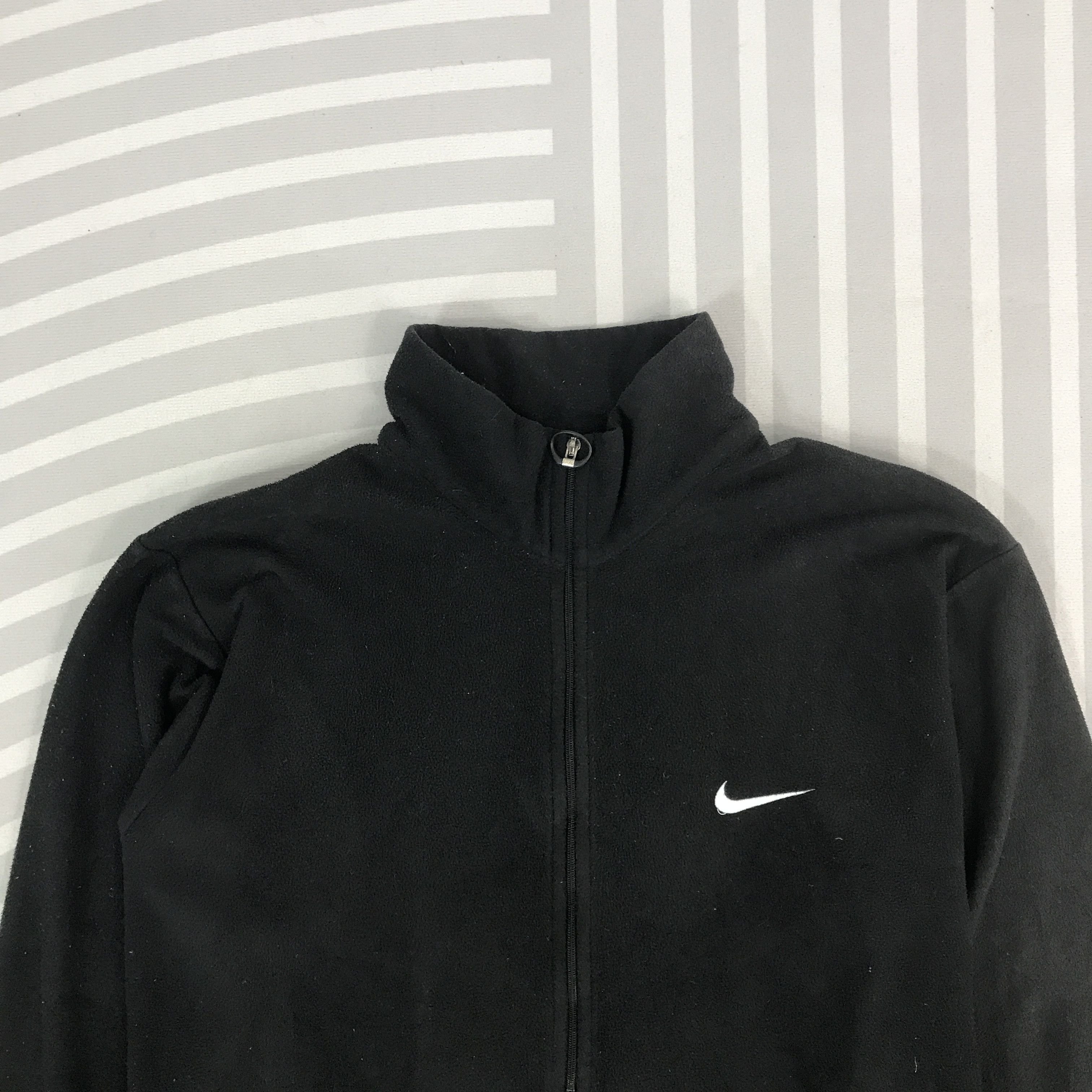 Nike × Vintage Vintage Nike fleece half zipper Jacket Size US M / EU 48-50 / 2 - 2 Thumbnail