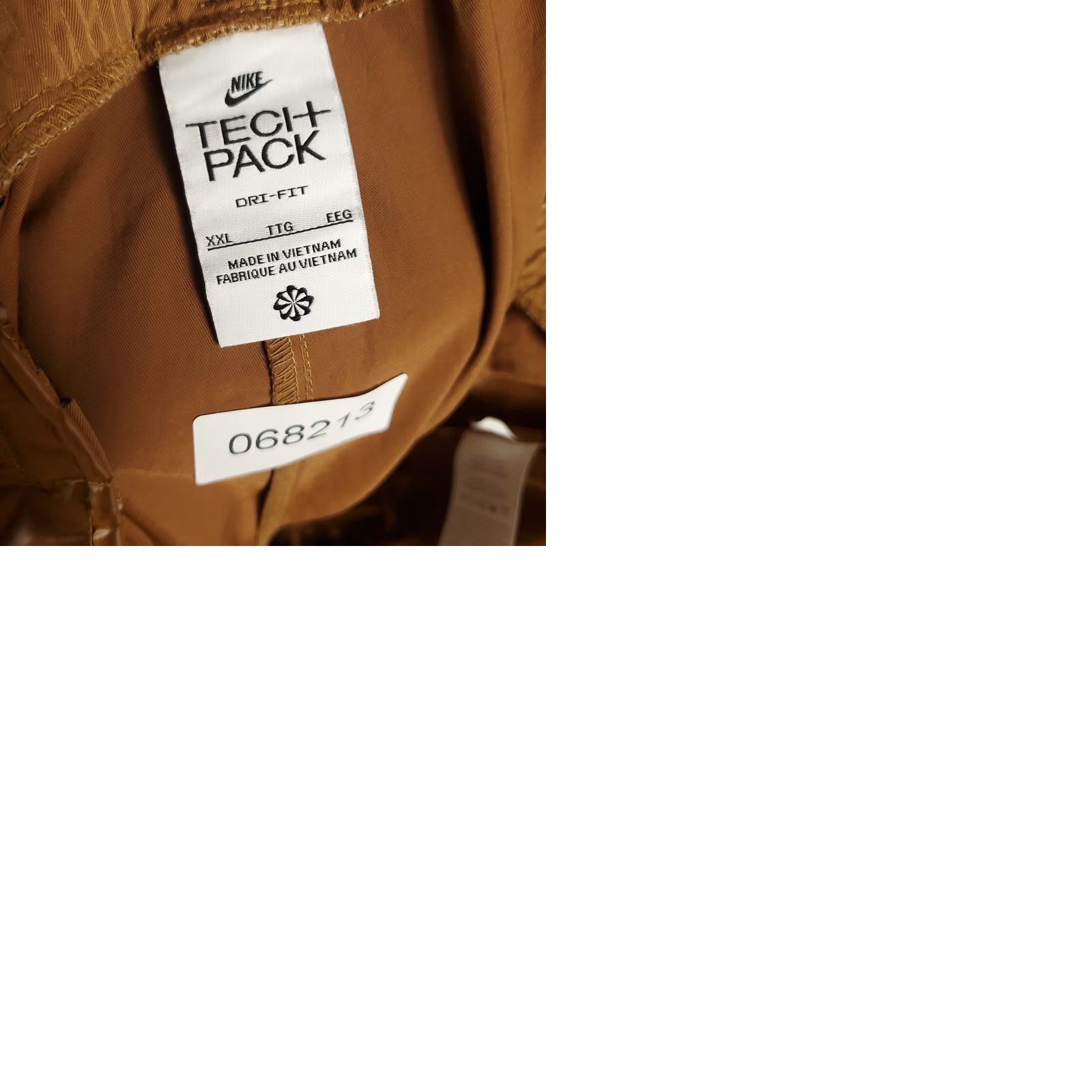 Nike Nike Pants Womens 2XL Brown Tan Tech Pack Dri Fit Jogger Tapered Ankle Zip XS? Size 40" / US 18 - 9 Thumbnail
