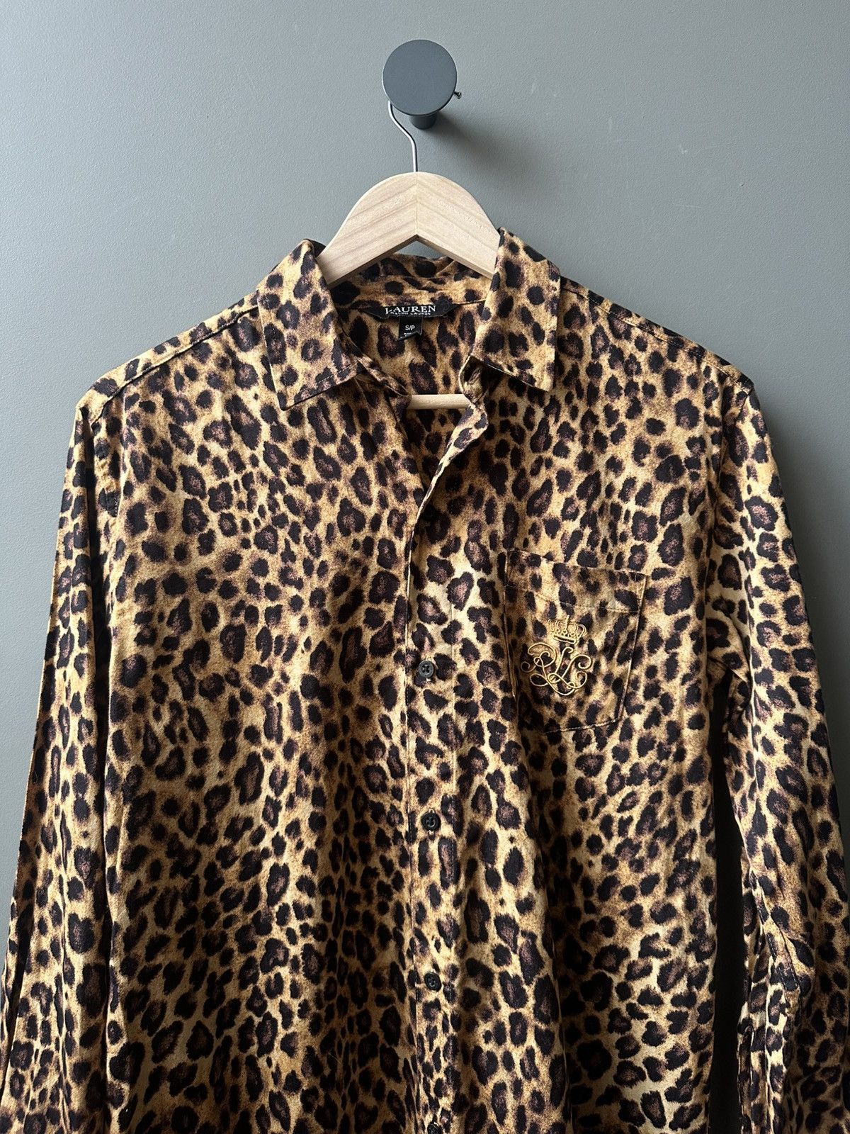 Lauren Ralph Lauren Lauren Ralph Lauren Womens Leopard Long Shirt Size S Size S / US 4 / IT 40 - 2 Thumbnail