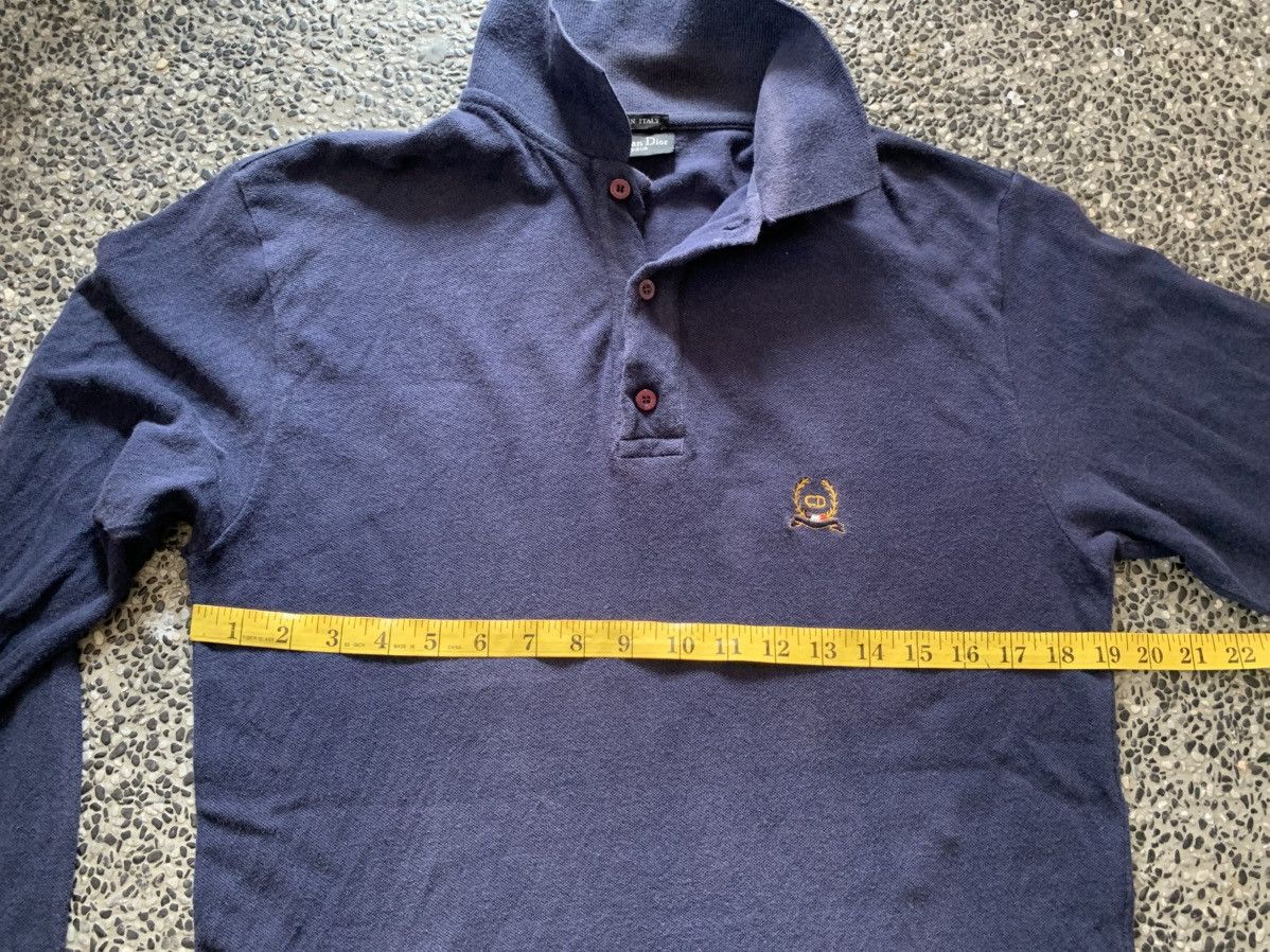 Christian Dior Monsieur Vintage Christian Dior Long Sleeve Polo Shirt Size US M / EU 48-50 / 2 - 7 Thumbnail