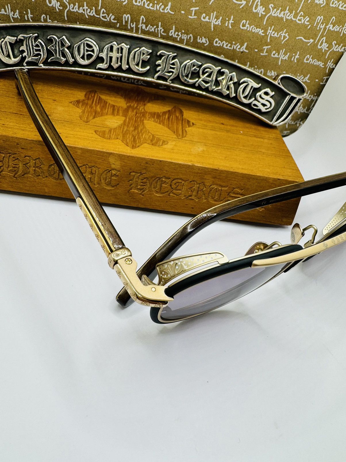Chrome Hearts Chrome Hearts Preyank 2 Sunglasses Size ONE SIZE - 8 Thumbnail