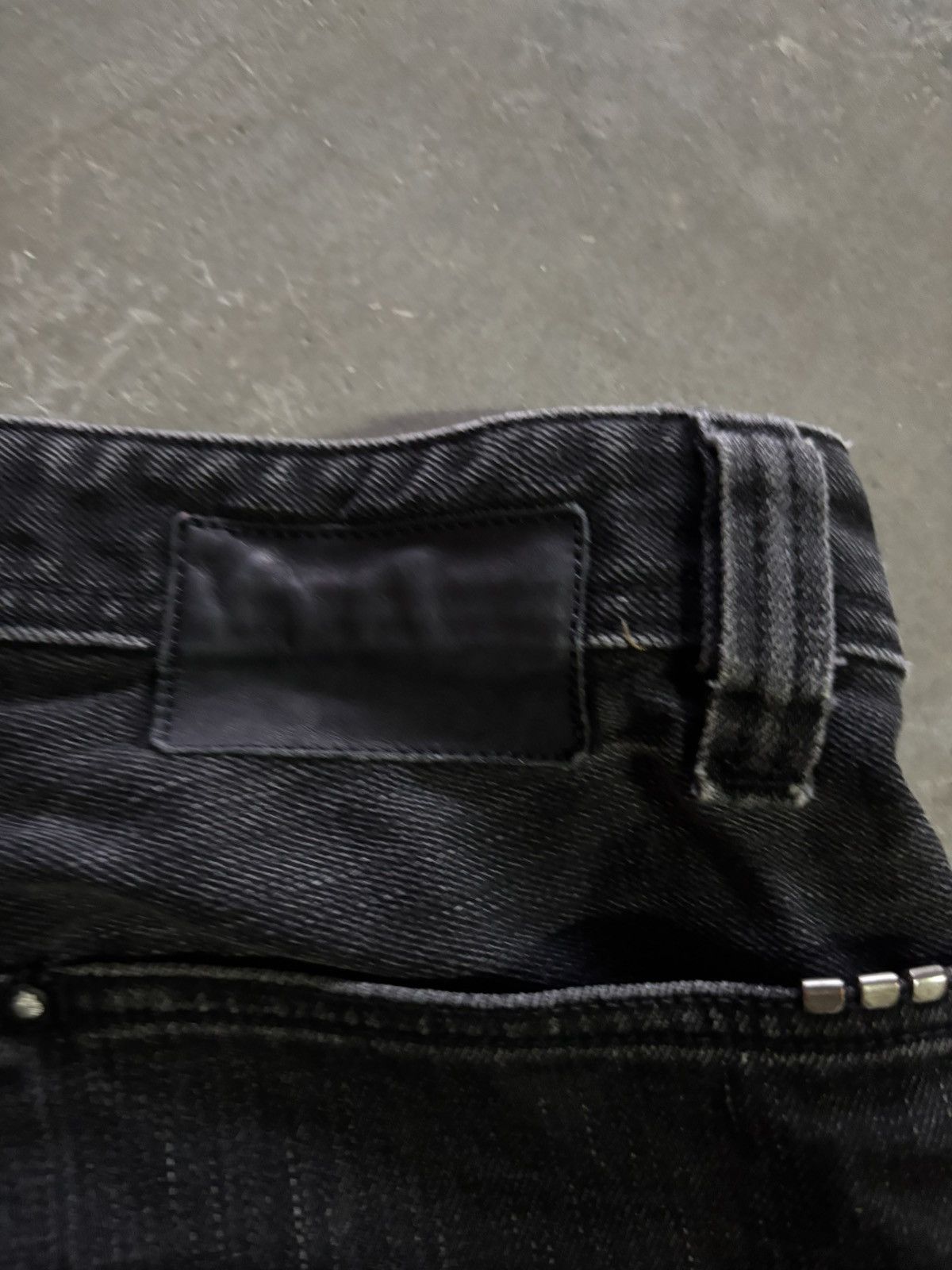 Diesel 2000s Diesel industry opium black jeans claw washed faded Size US 34 / EU 50 - 13 Thumbnail