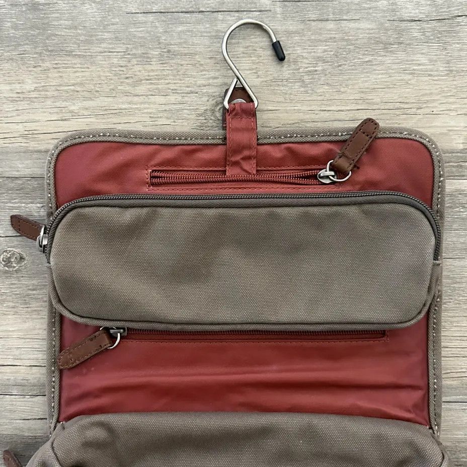 Fossil Vintage Fossil Canvas Messenger Toiletry Canvas Bag Size ONE SIZE - 7 Thumbnail