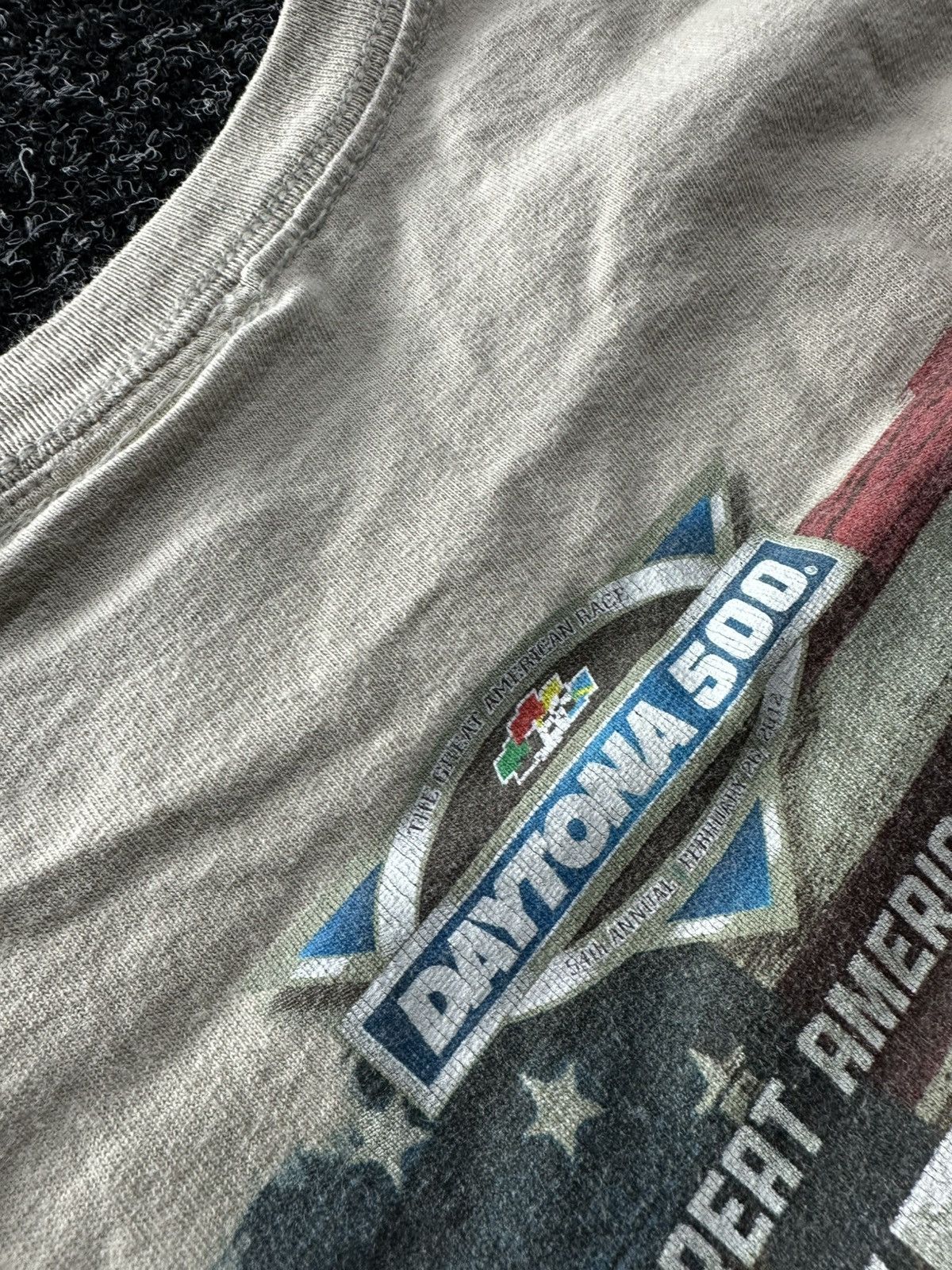 Other 🚨USA DAYTONA 500 AMERICAN RACE HASE VINTAGE TEE BIG LOGO Size US S / EU 44-46 / 1 - 5 Thumbnail