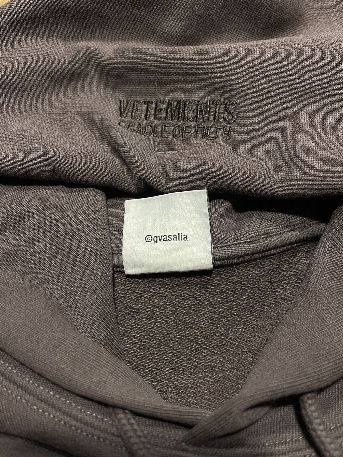 Vetements Vetements x Cradle of Filth hoodie Size US XS / EU 42 / 0 - 15 Thumbnail
