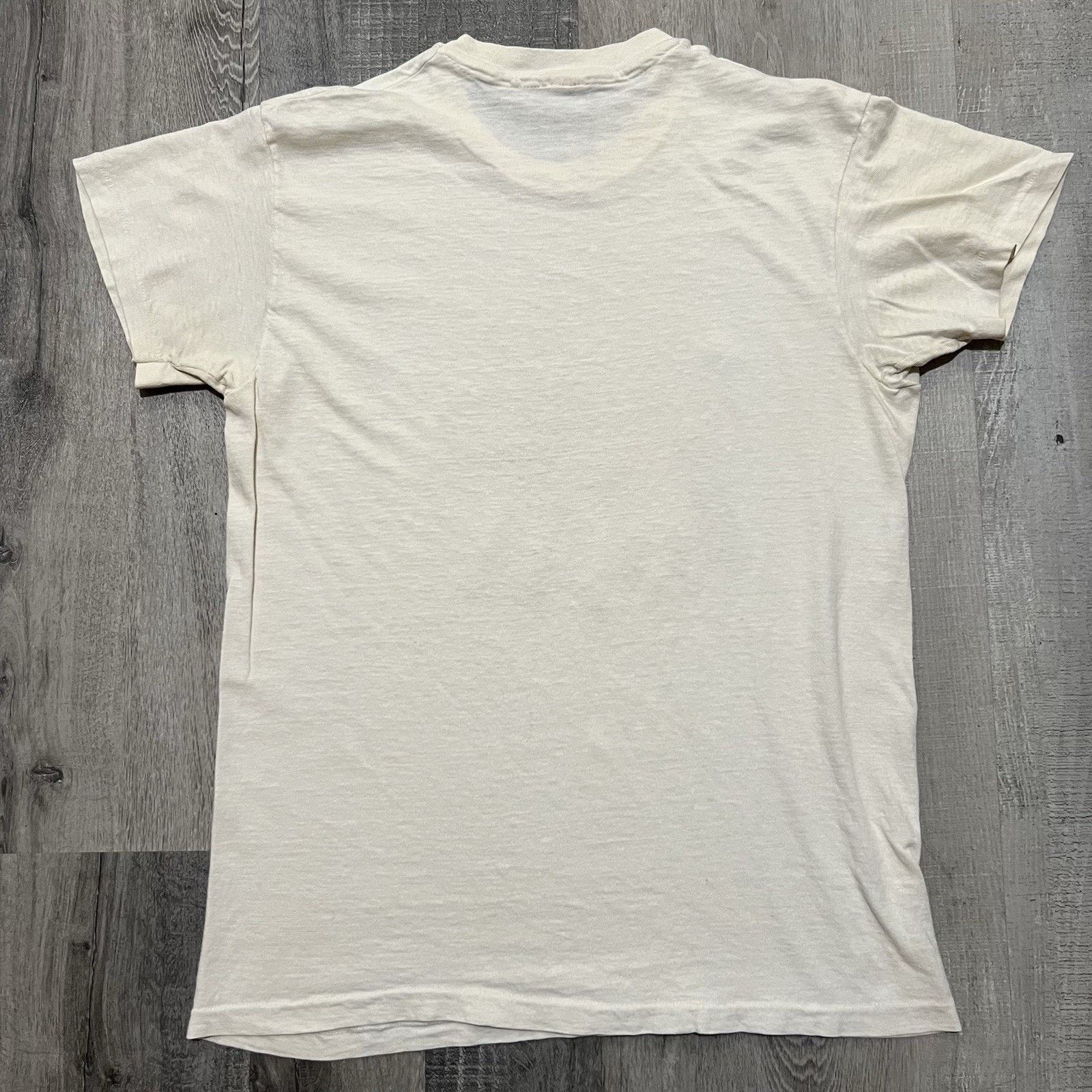 Hanes VTG 1970s Beer Drinkers Hall Of Fame T Shirt White 1975 Mens Size US M / EU 48-50 / 2 - 2 Thumbnail