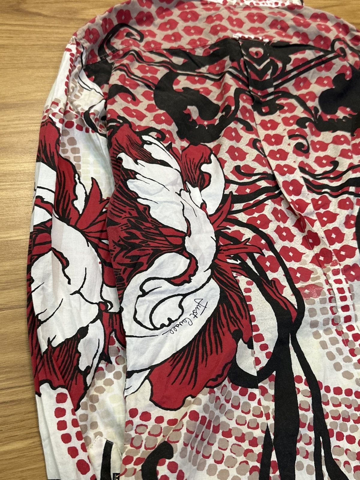 Just Cavalli Just Cavalli By Roberto Cavalli Printed Button Up Shirt Size US S / EU 44-46 / 1 - 12 Thumbnail