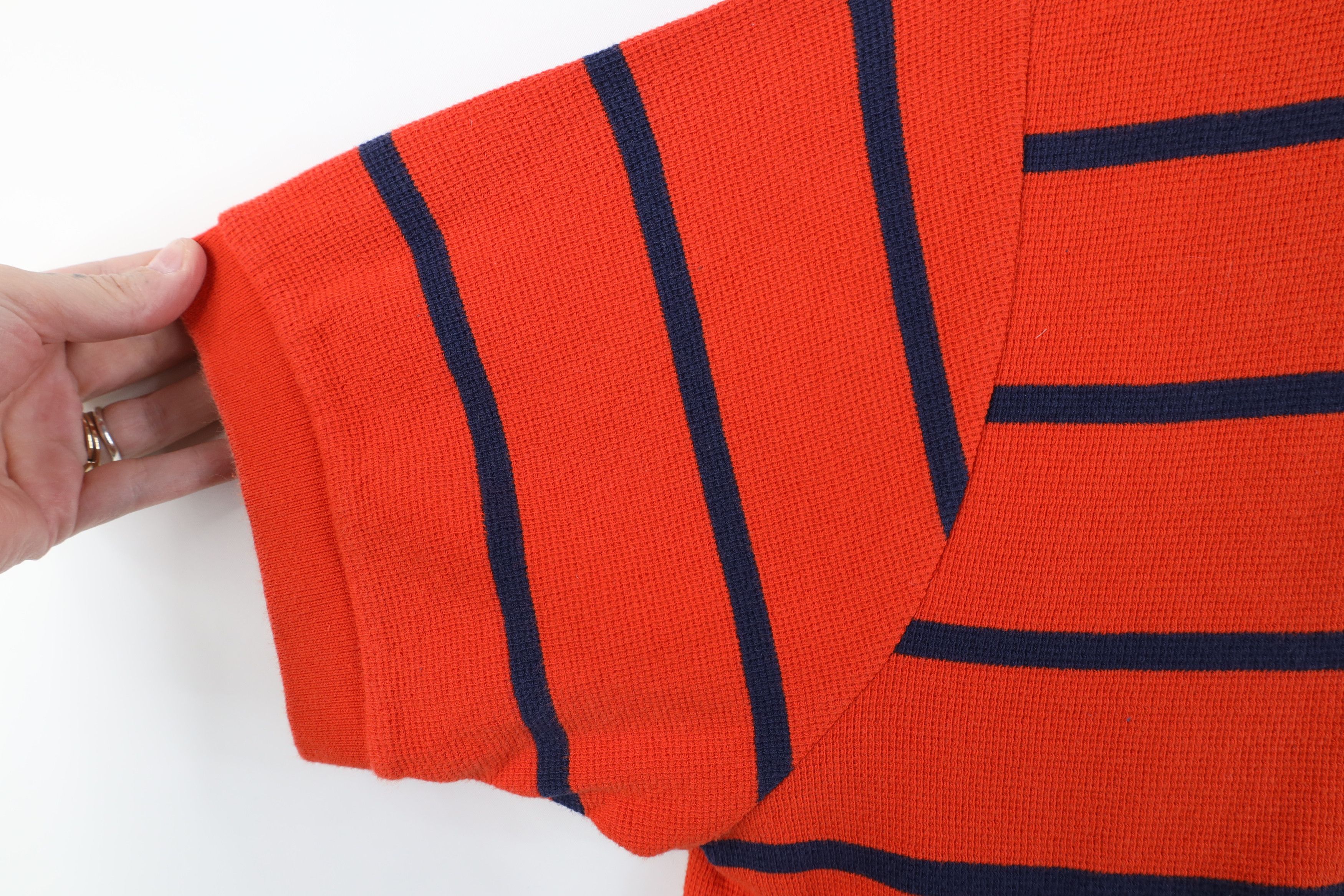 Ralph Lauren Vintage 90s Ralph Lauren Thermal Knit Golf Polo Shirt Size US XL / EU 56 / 4 - 8 Thumbnail