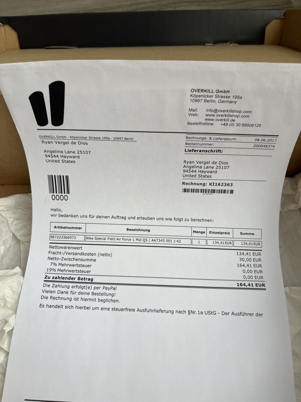 Nike Nike sf-af1 mid black Size US 8.5 / EU 41-42 - 8 Thumbnail