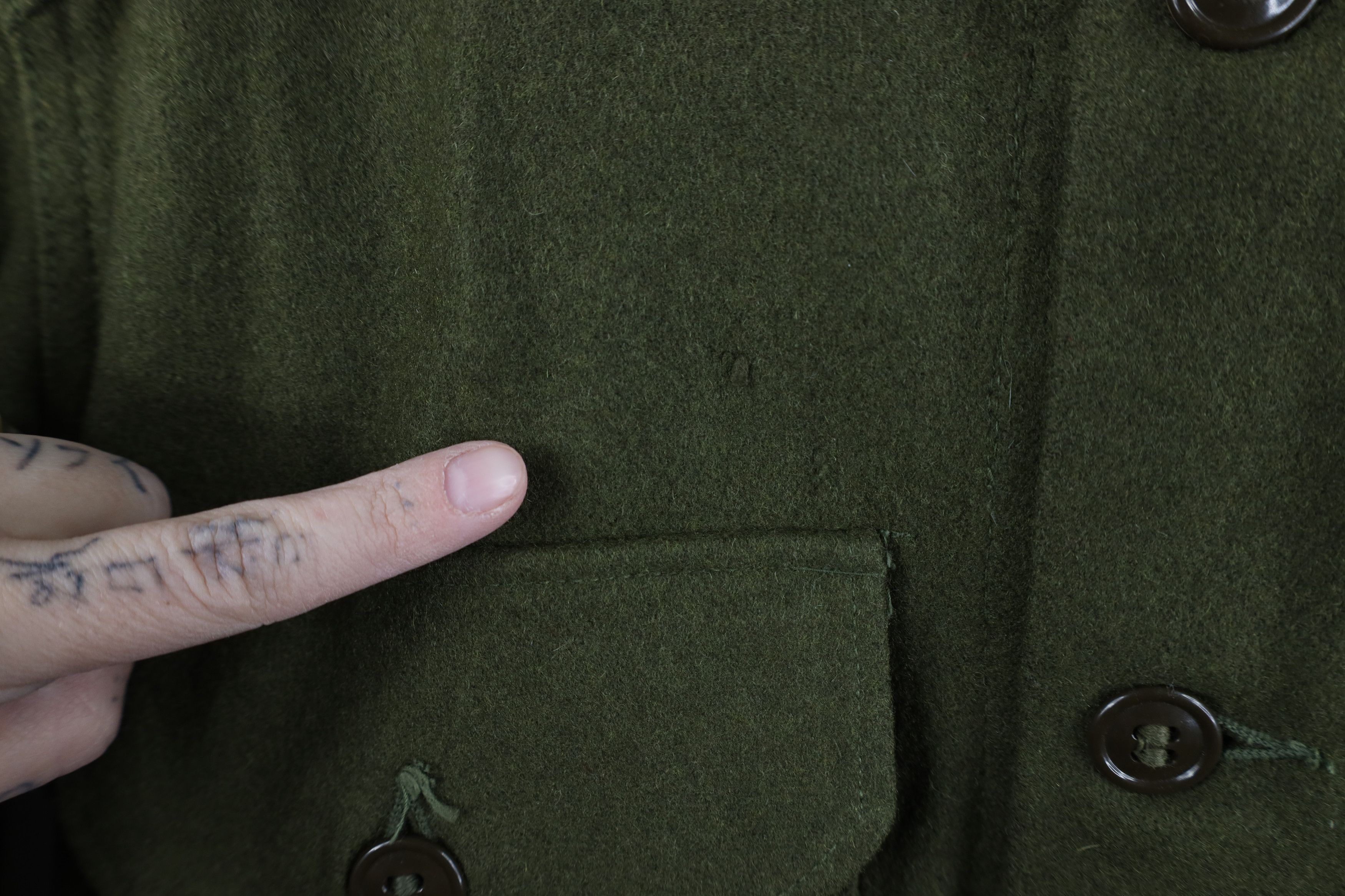 Vintage Vintage 50s Korean War Field Shirt Jacket Green USA Size US M / EU 48-50 / 2 - 4 Thumbnail