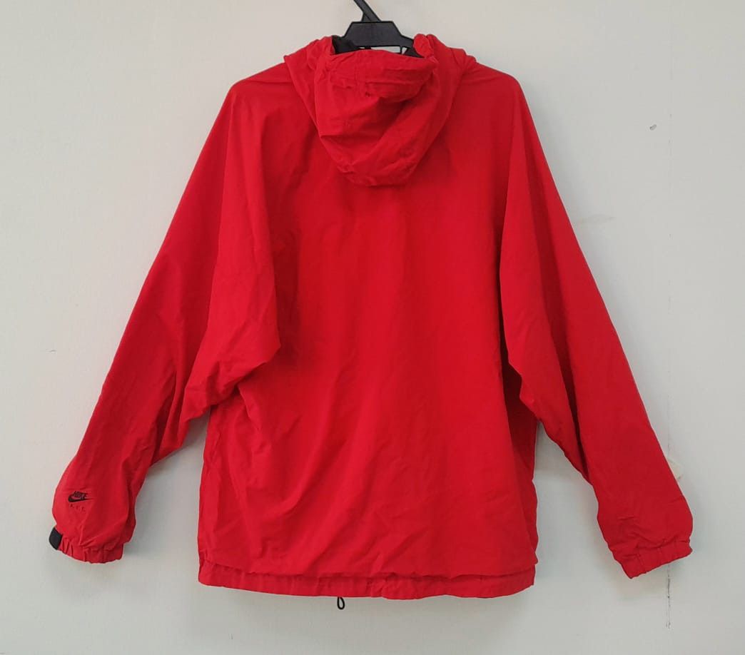 Nike × Nike ACG Hoodie Vintage Nike ACG Jacket Windbreaker Chilli RED Size US L / EU 52-54 / 3 - 12 Thumbnail