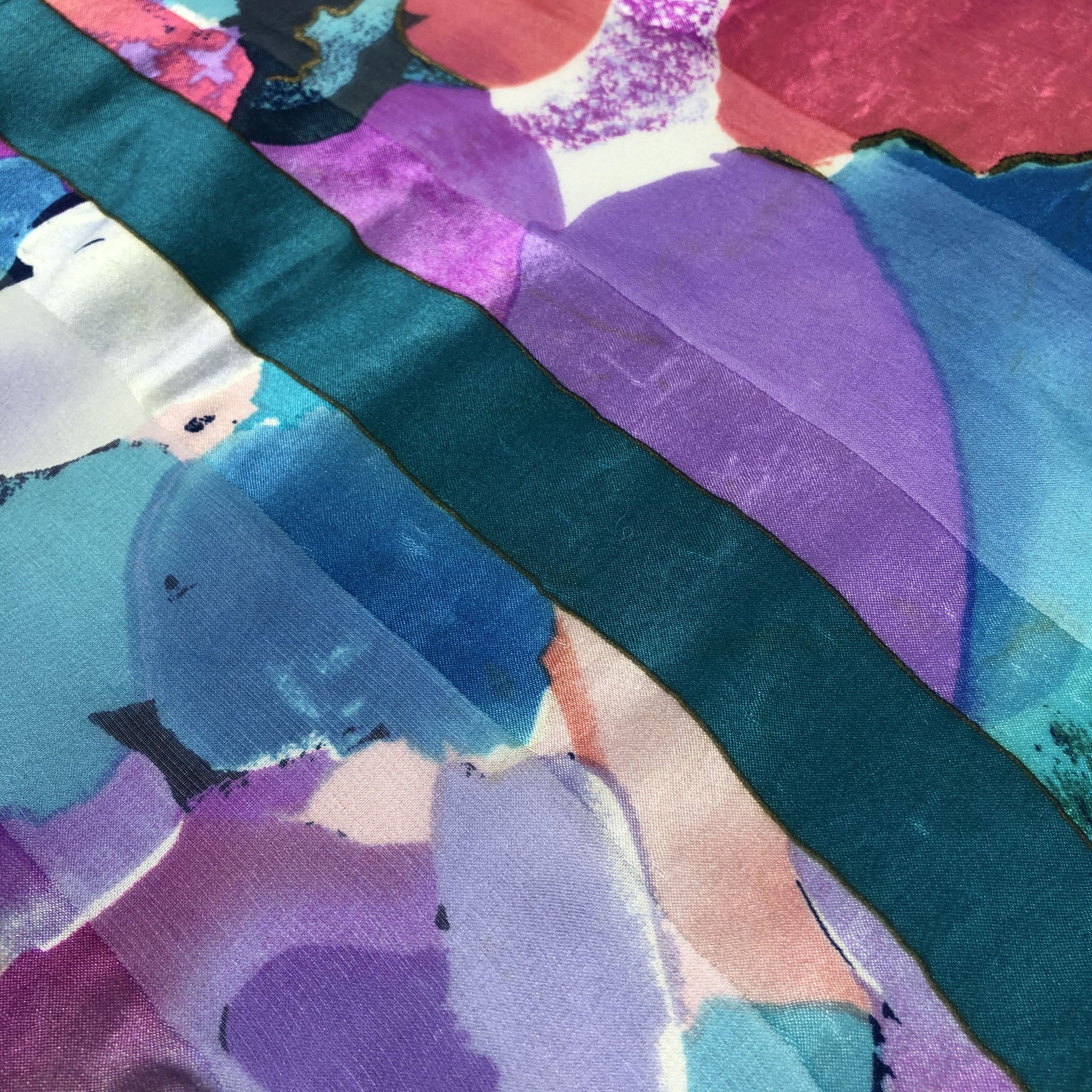 Jean-Louis Scherrer Vintage Jean Louis Scherrer Silk Scarf Size ONE SIZE - 12 Thumbnail