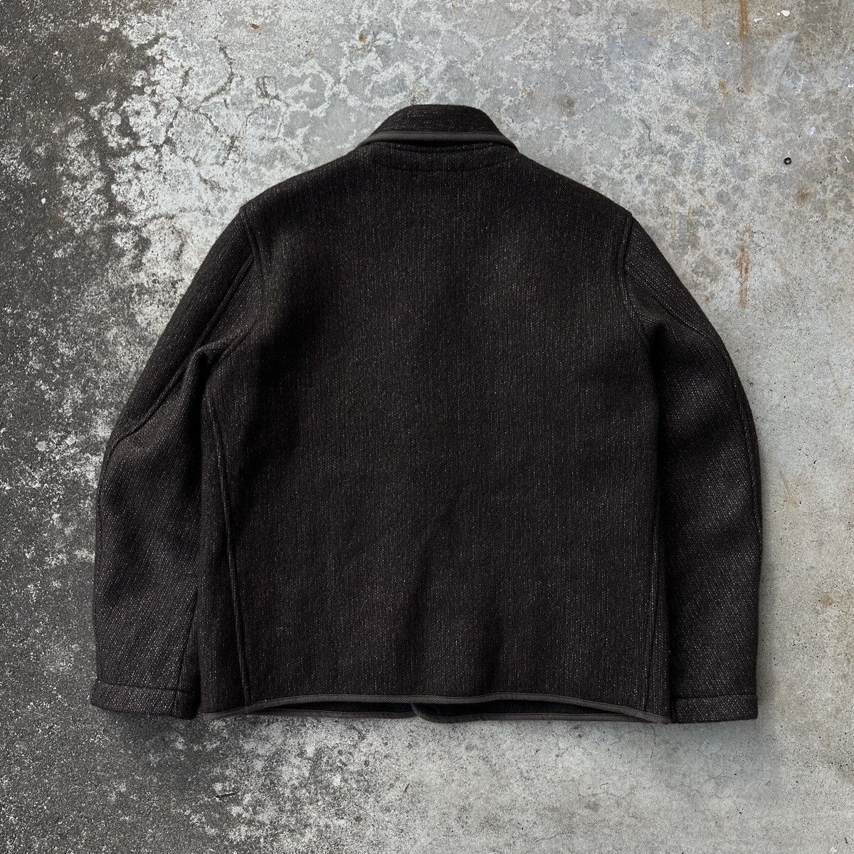 Brown's Beach Jacket Salt pepper Brown’s Beach Wool jkt repro by Fullcount japan Size US L / EU 52-54 / 3 - 2 Thumbnail