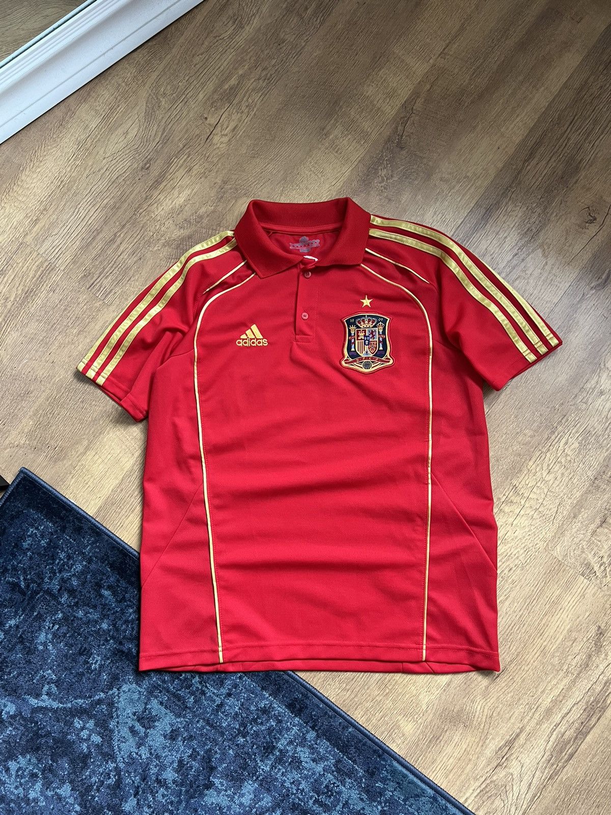 Adidas spain polo shirt online