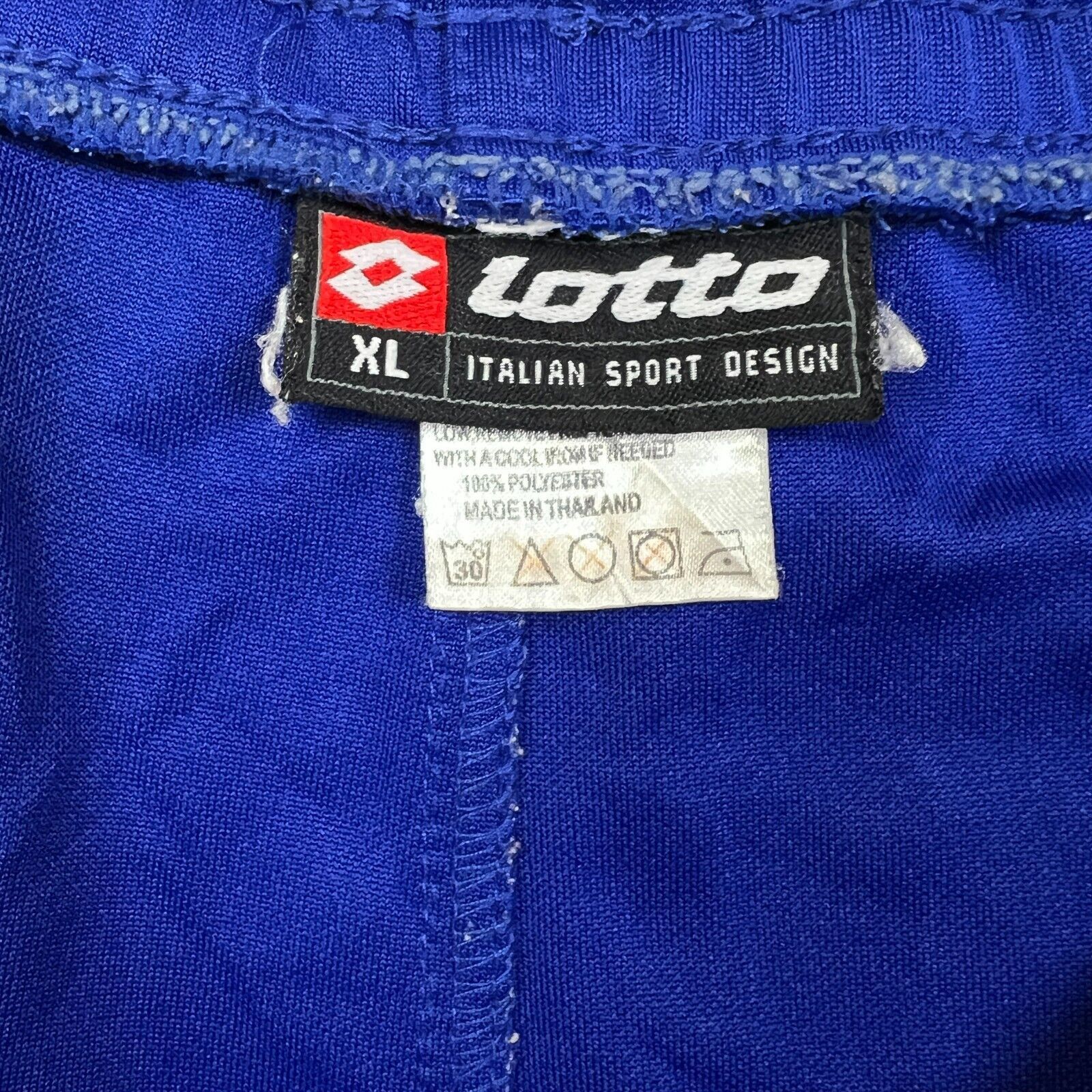 Lotto Sport × Vintage Vintage 90s Lotto Shorts XL Pocketed Side Tape Athletic Gym Size US 36 / EU 52 - 6 Thumbnail