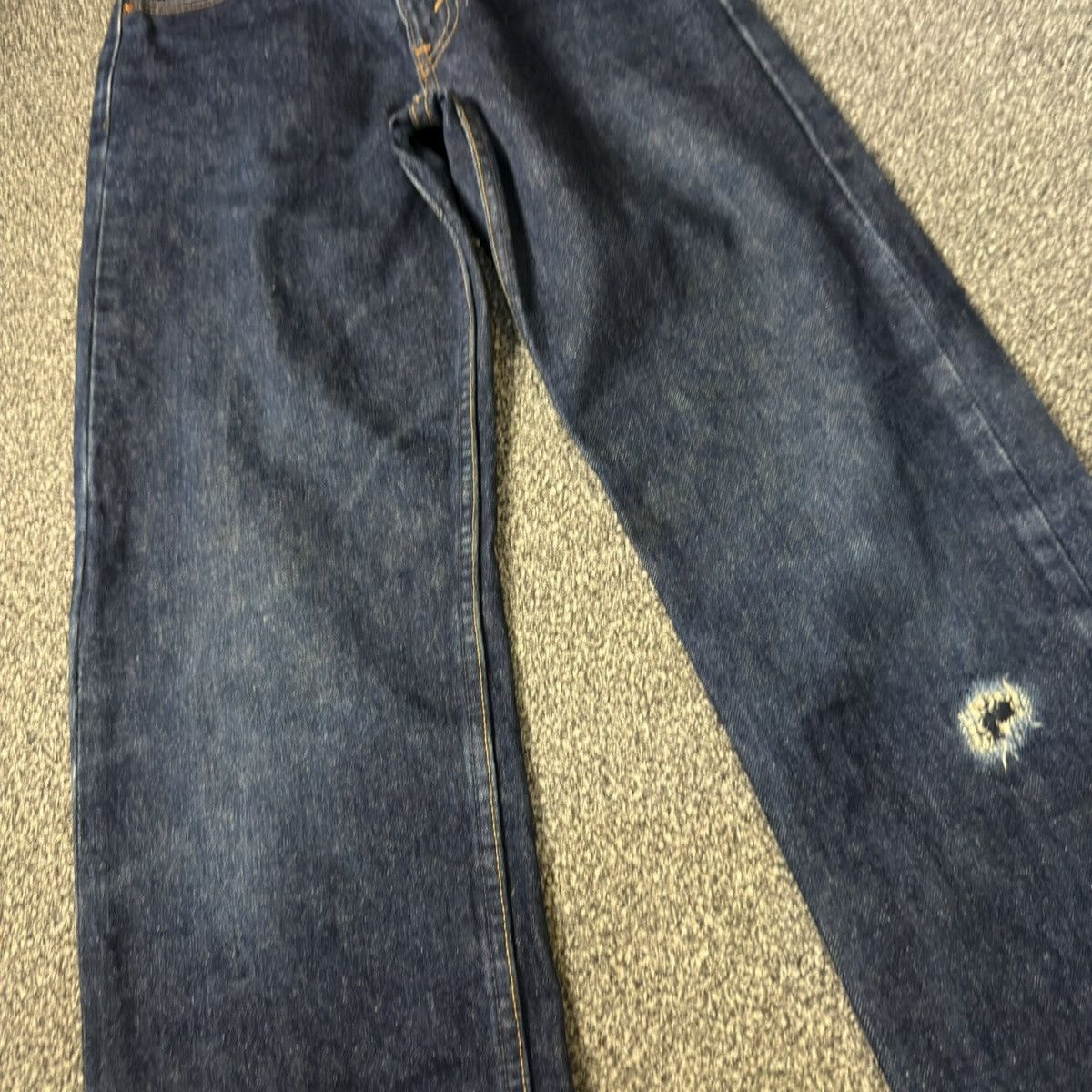 Levi's Vintage Levis 90s 510 Blue Denim Size US 29 - 4 Thumbnail