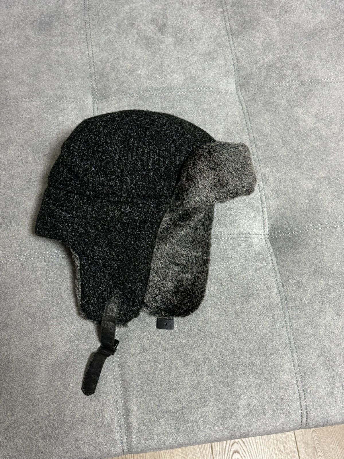 Japanese Brand × Vintage Vintage Hype Trapper winter Fur Y2K Fluffy Hat Ushanka Faux Size ONE SIZE - 3 Thumbnail