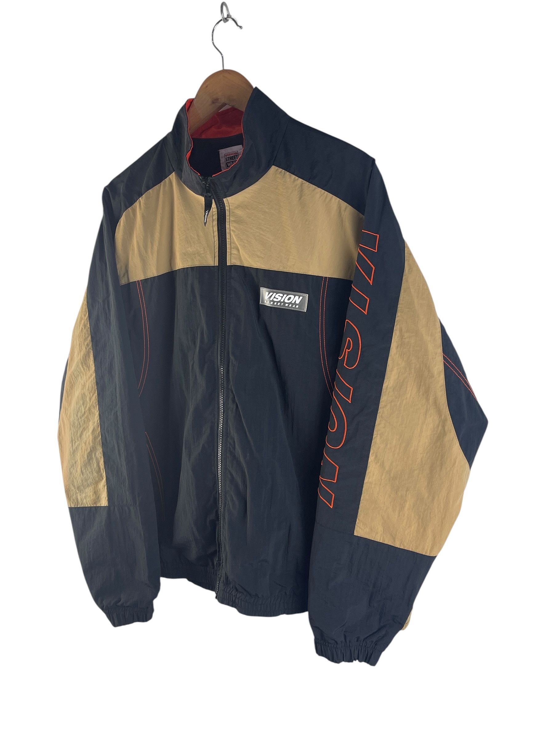 Vision Streetwear Vision Street Wear Color Block Nylon Track Jacket Size US M / EU 48-50 / 2 - 7 Thumbnail