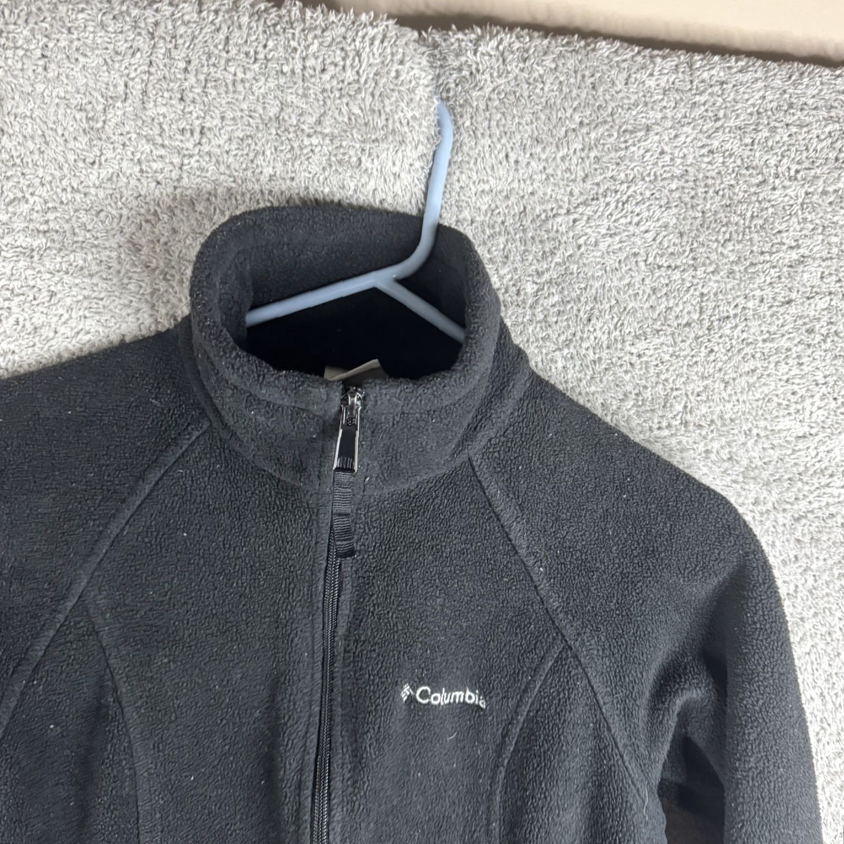 Vintage Columbia Fleece Jacket Womens Small Black Full Zip Pockets Lightweight Outdoor All Seasons Size S / US 4 / IT 40 - 6 Thumbnail