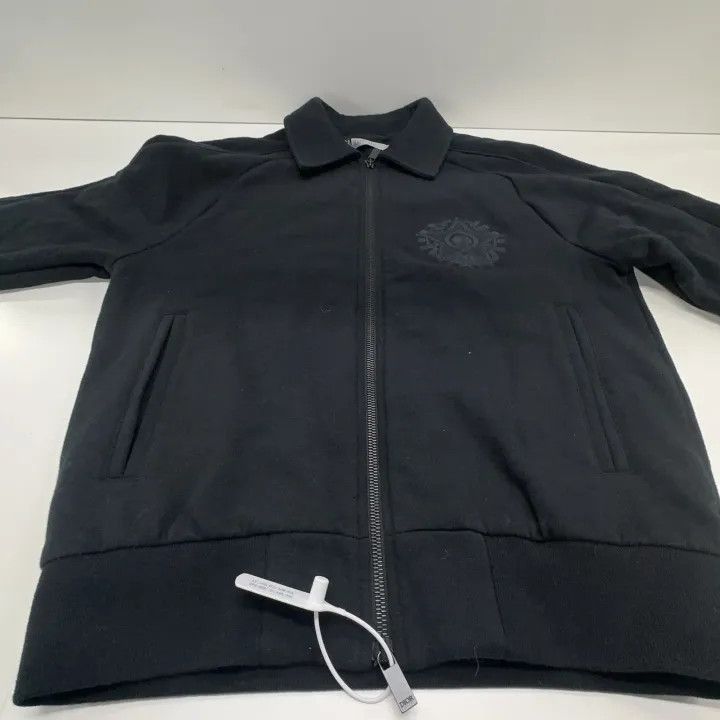 Dior Dior Dior Black Zippered Jacket with Logo Embroidery 0079- Size US XS / EU 42 / 0 - 8 Thumbnail