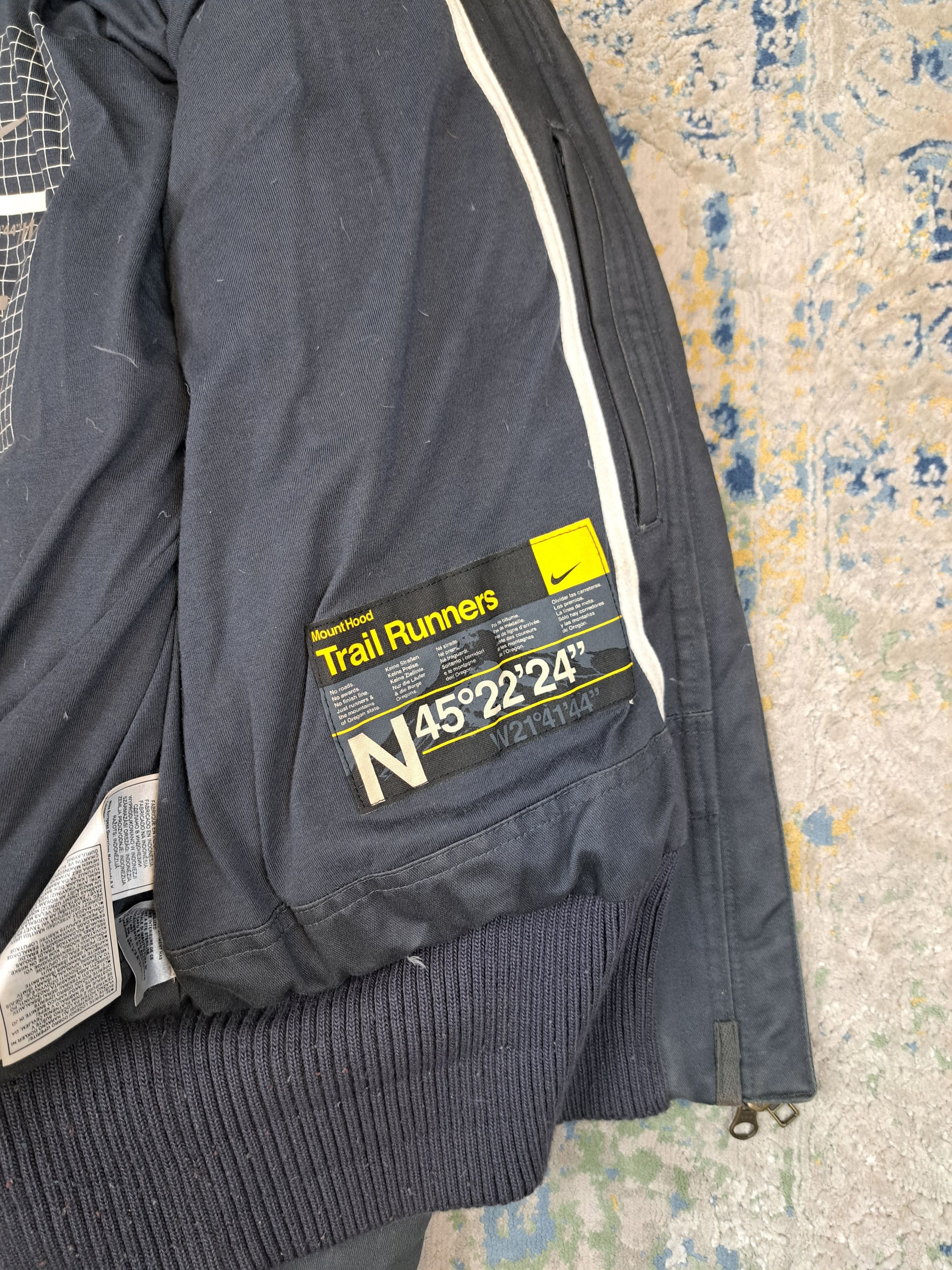 Nike Nike Puffer Bomber Jacket Cropped Japanese Avant Garde Size L / US 10 / IT 46 - 5 Thumbnail