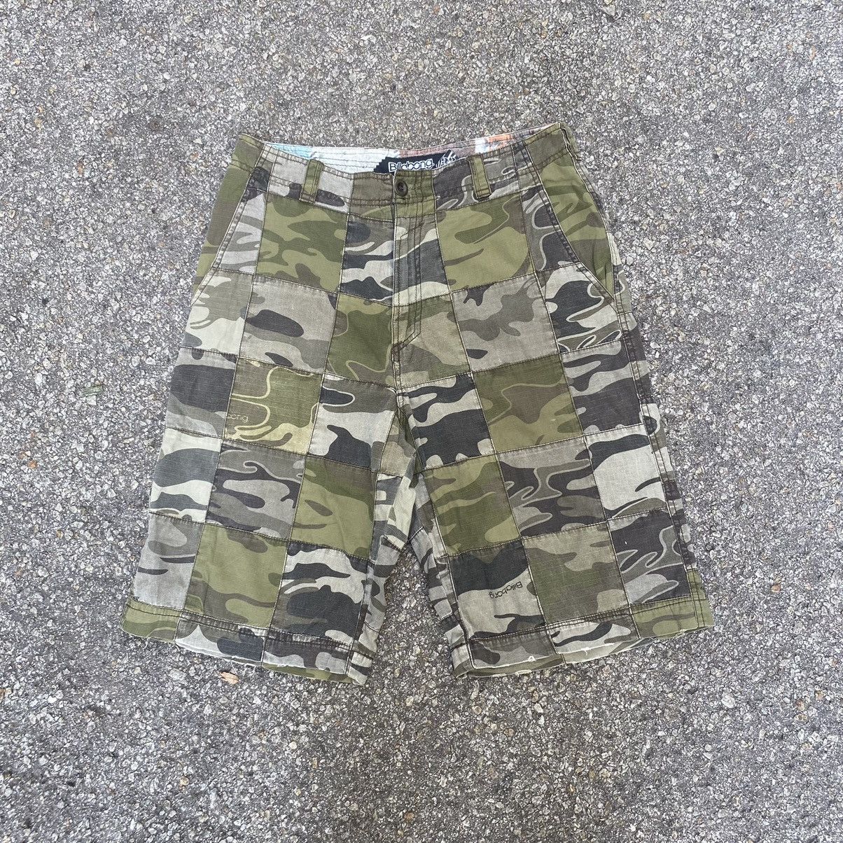 Billabong Billabong Camo Patchwork Cargo Shorts Size US 30 / EU 46 - 1 Thumbnail