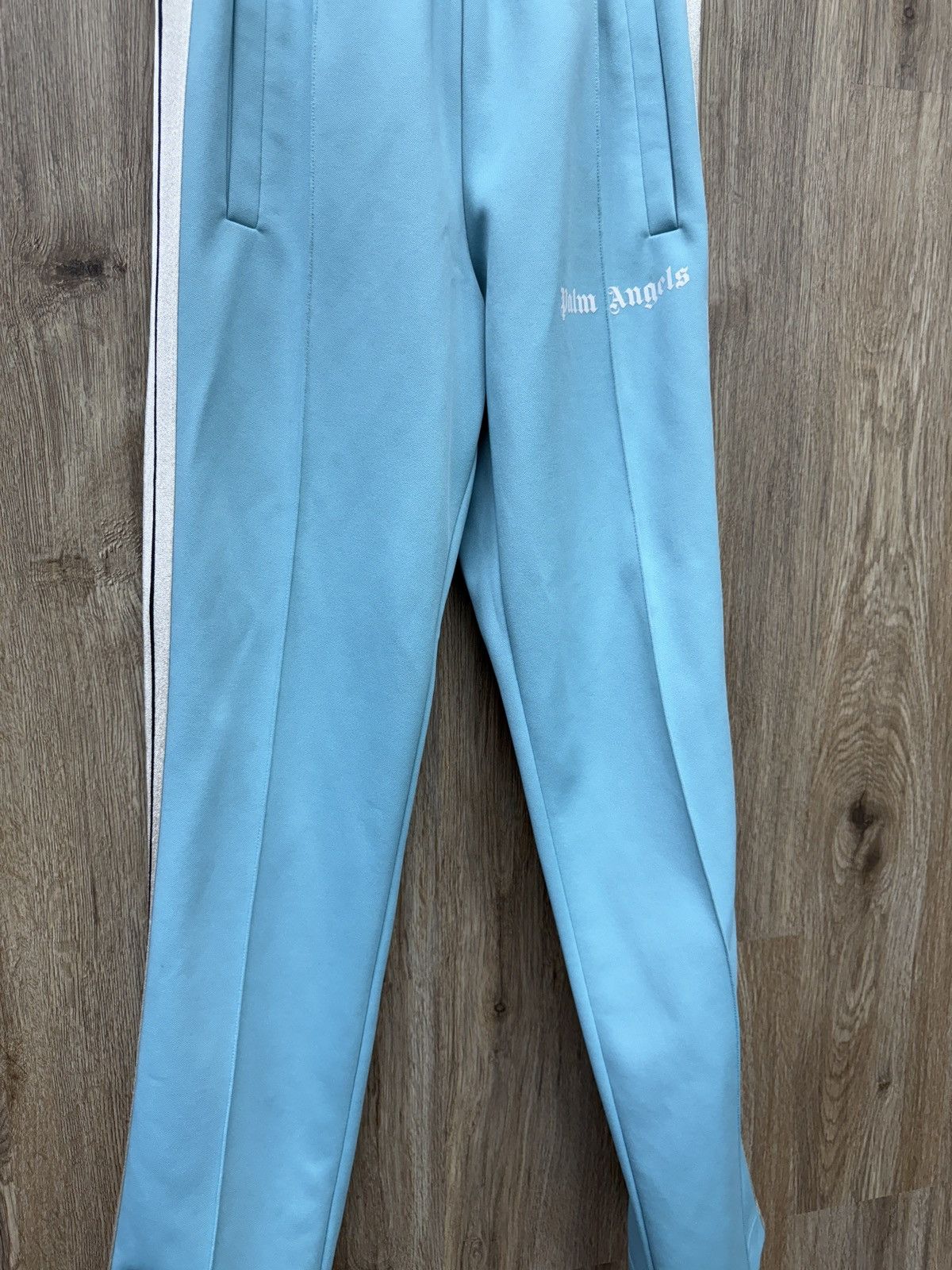 Palm Angels Palm Angels Baby Blue Sweatpants Size US 30 / EU 46 - 4 Thumbnail