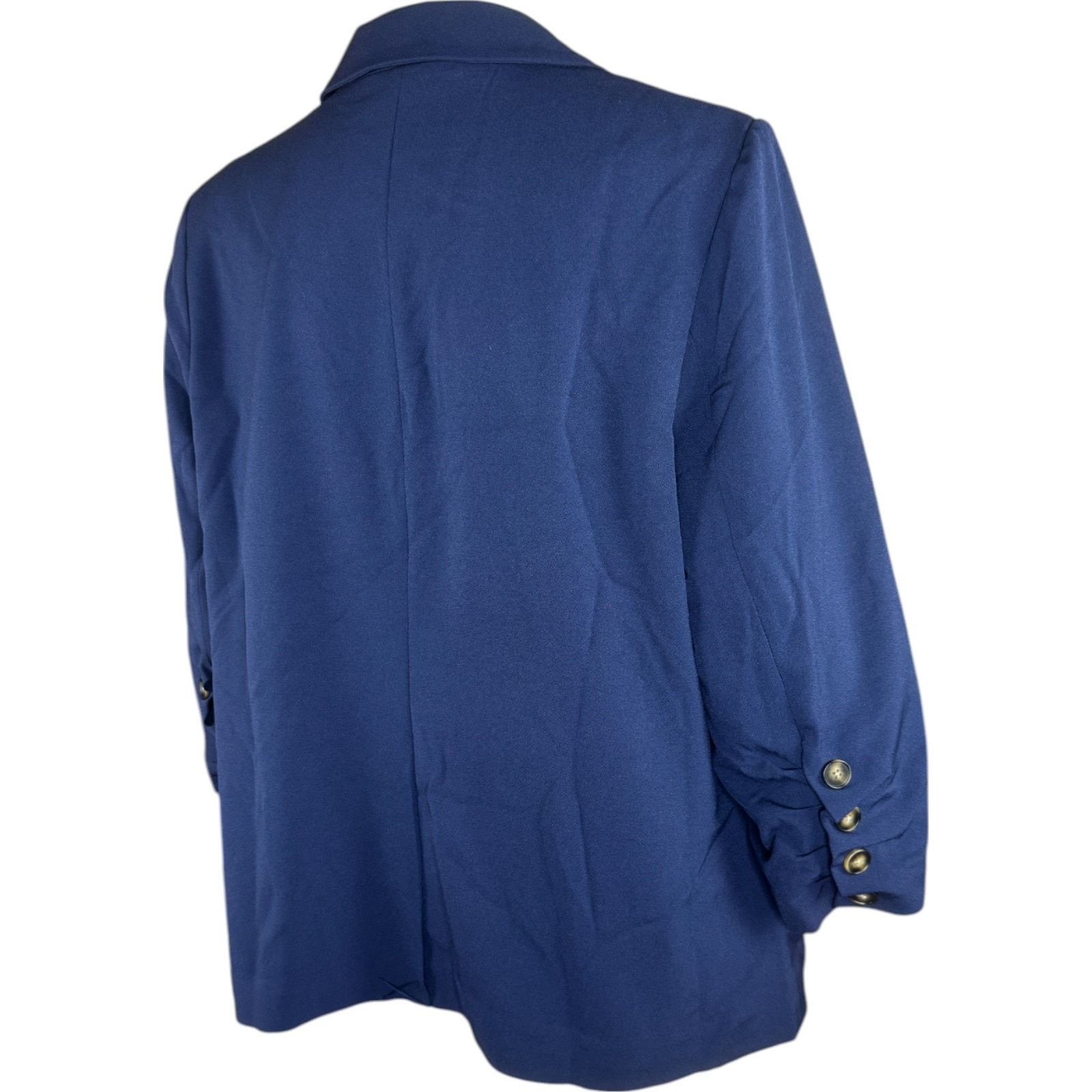 Other Studio Park x Amy Stran Navy Blazer Medium NWOT Jacket Size M / US 6-8 / IT 42-44 - 2 Thumbnail