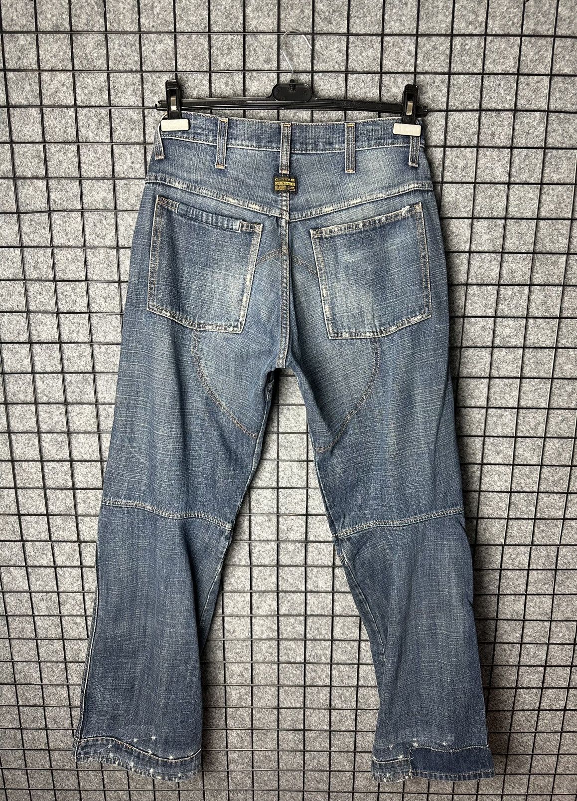 G-Star G Star Raw Streetwear Seam Detail Distressed Jeans Size 31 Size US 31 - 8 Thumbnail