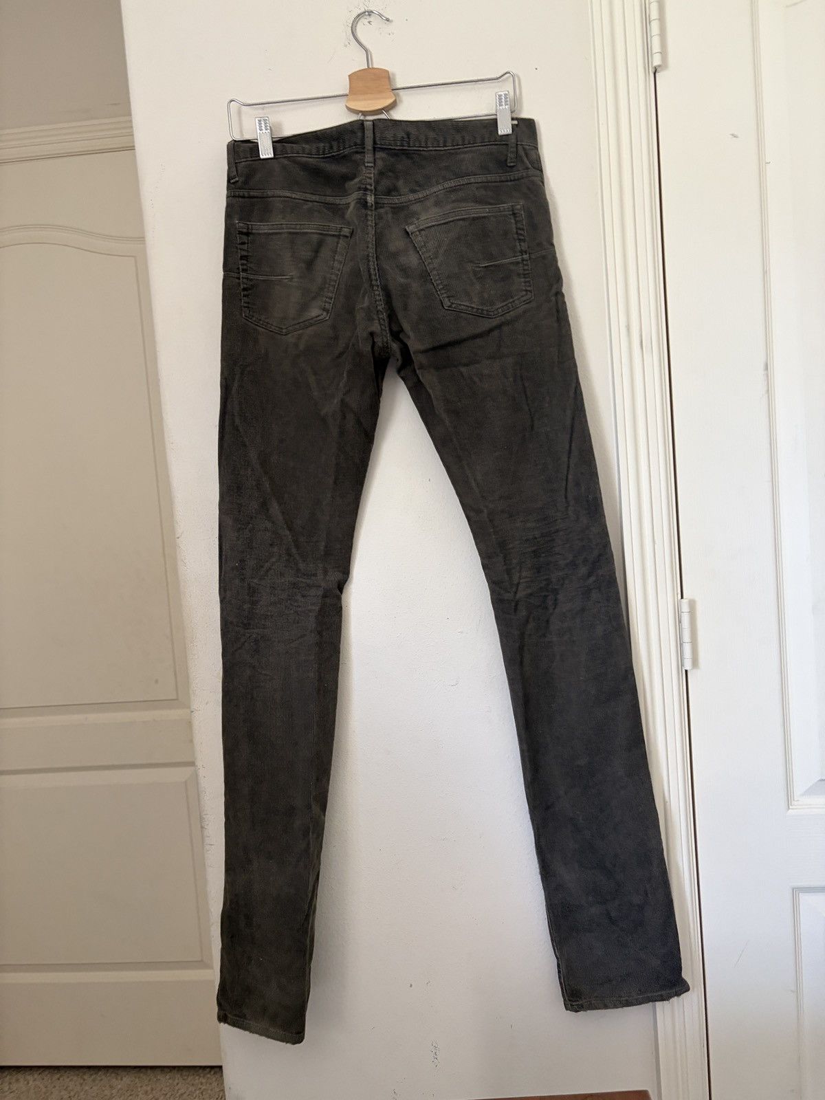 Dior AW04 VOTC Corduroy Trouser Hedi Slimane Denim Jeans Clawmark Size US 28 / EU 44 - 2 Thumbnail