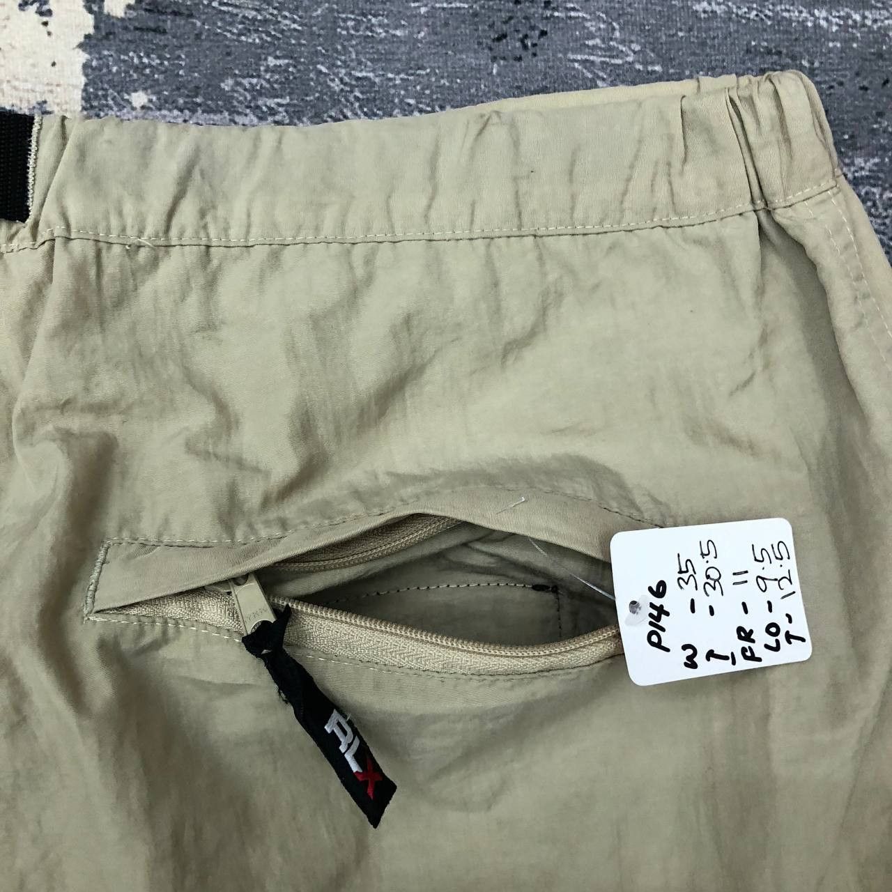Polo Ralph Lauren P146 NYLON RLX POLO SPORT OUTDOOR CARGO PANTS Size US 35 - 10 Thumbnail