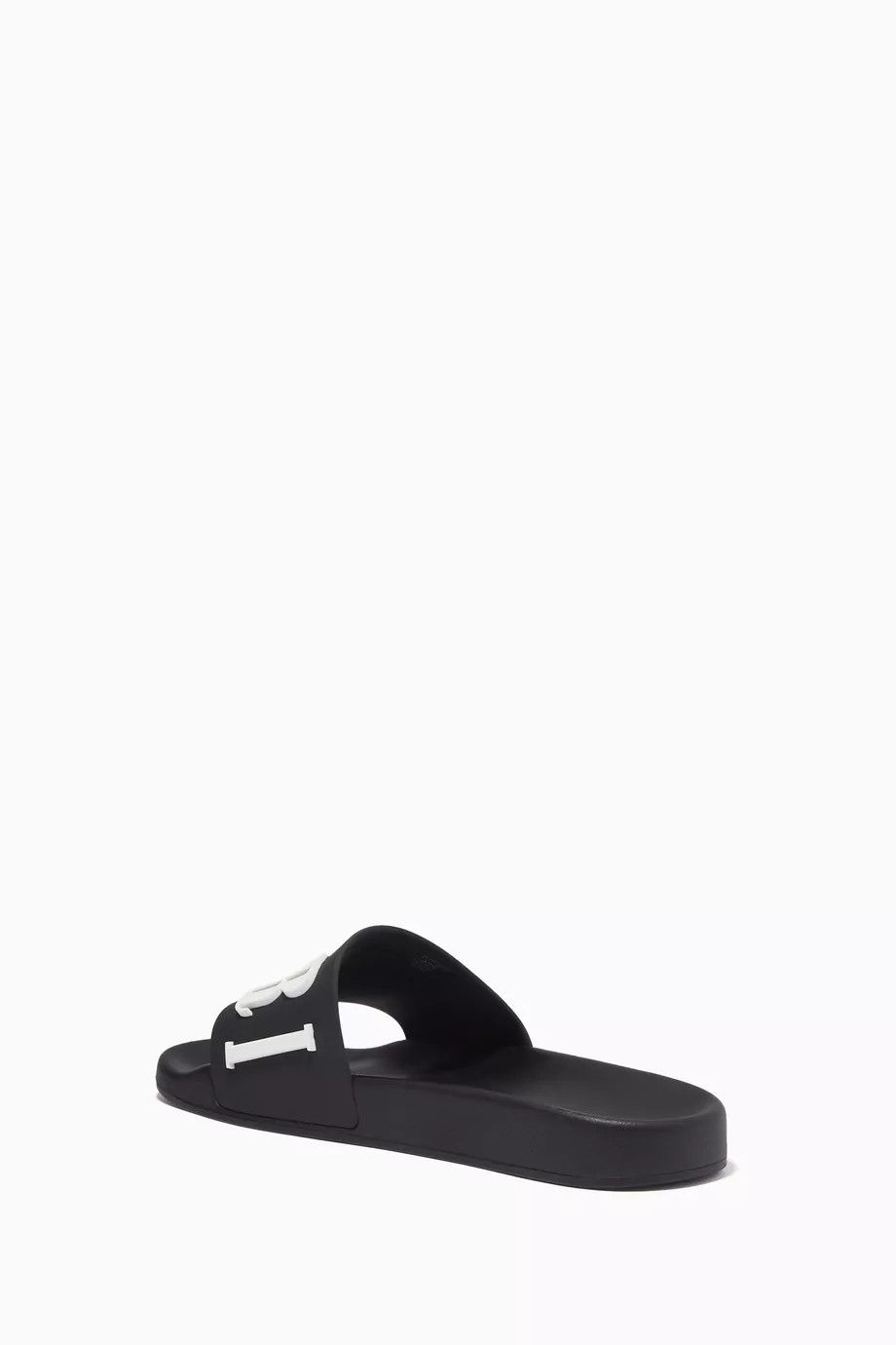 Amiri o1s1wg110325 Logo Pool Slides in Black Size US 9 / EU 42 - 4 Thumbnail