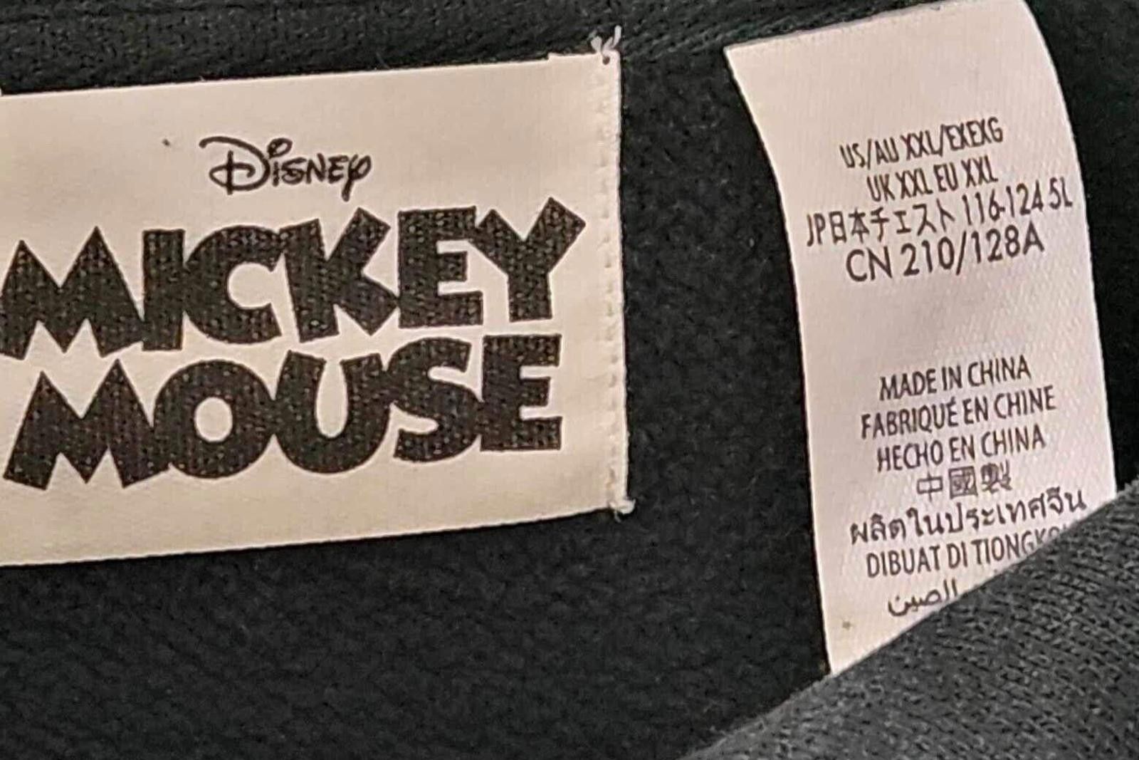 Disney Vintage Mickey Mouse Black Hoodie size 2XL Size US 40 / EU 56 - 2 Thumbnail