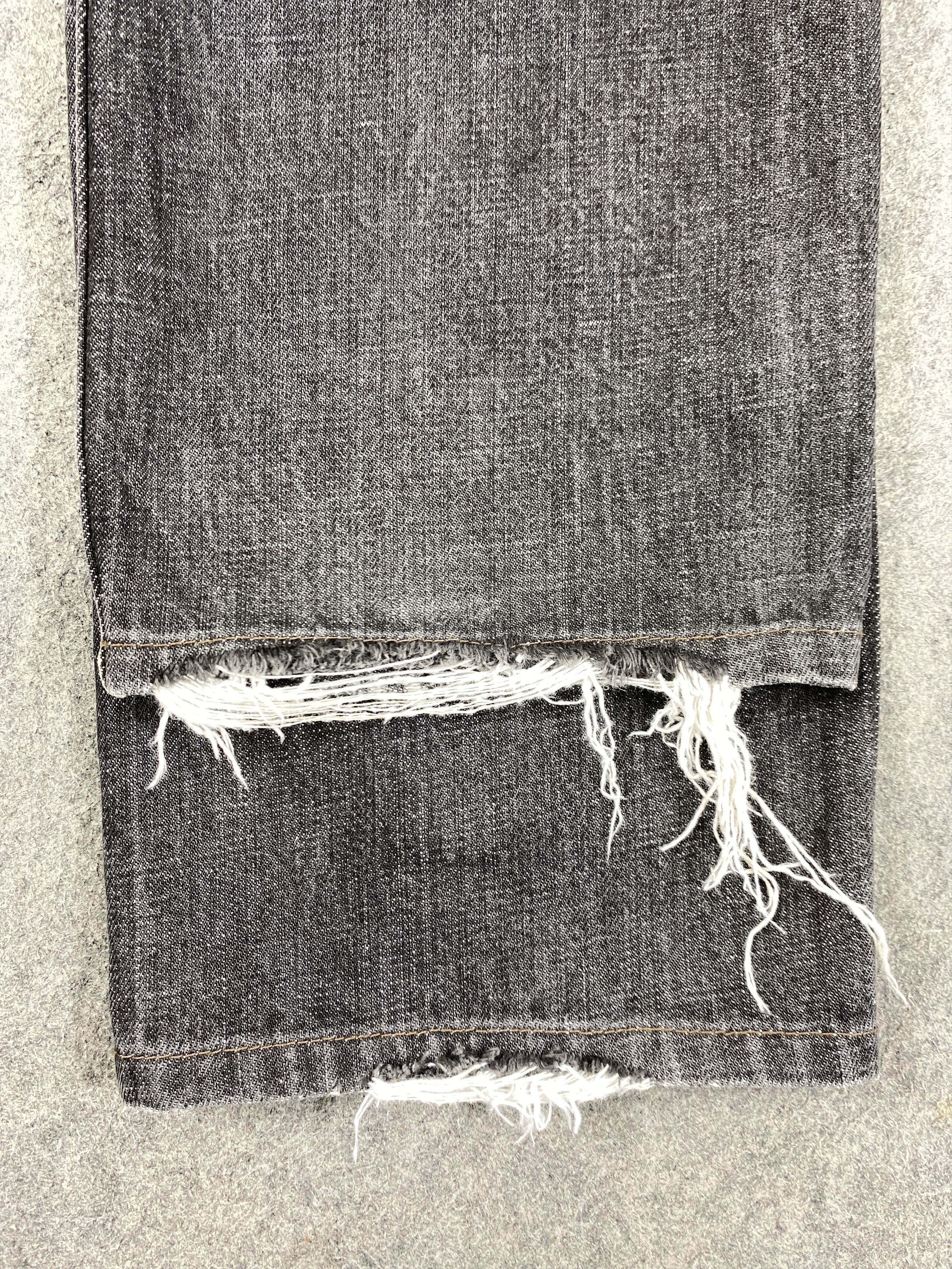 Levi's Black Vintage Levis 501 Jeans 28x25.5 - JN3083 Size US 28 / EU 44 - 13 Thumbnail
