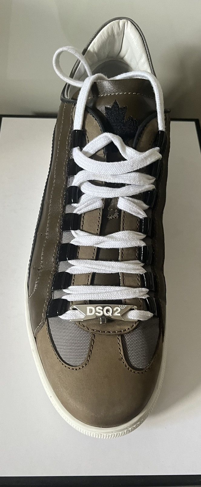 Dsquared2 Dsquared2 551 Lace-Up Low Top Sneakers Size US 9.5 / EU 42-43 - 7 Thumbnail
