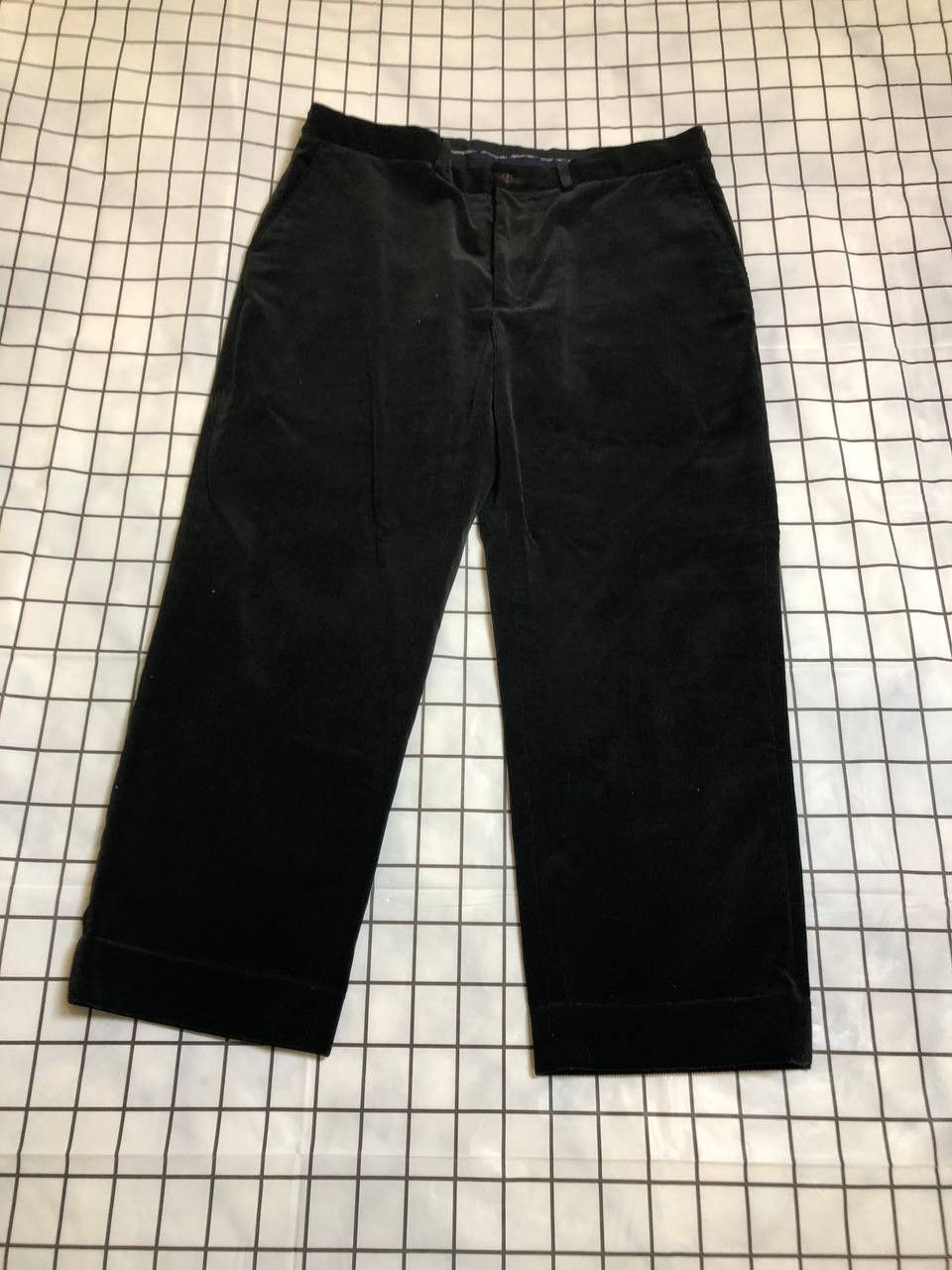 Polo Ralph Lauren vintage POLO by RALPH LAUREN black corduroy pants Size US 38 / EU 54 - 1 Thumbnail