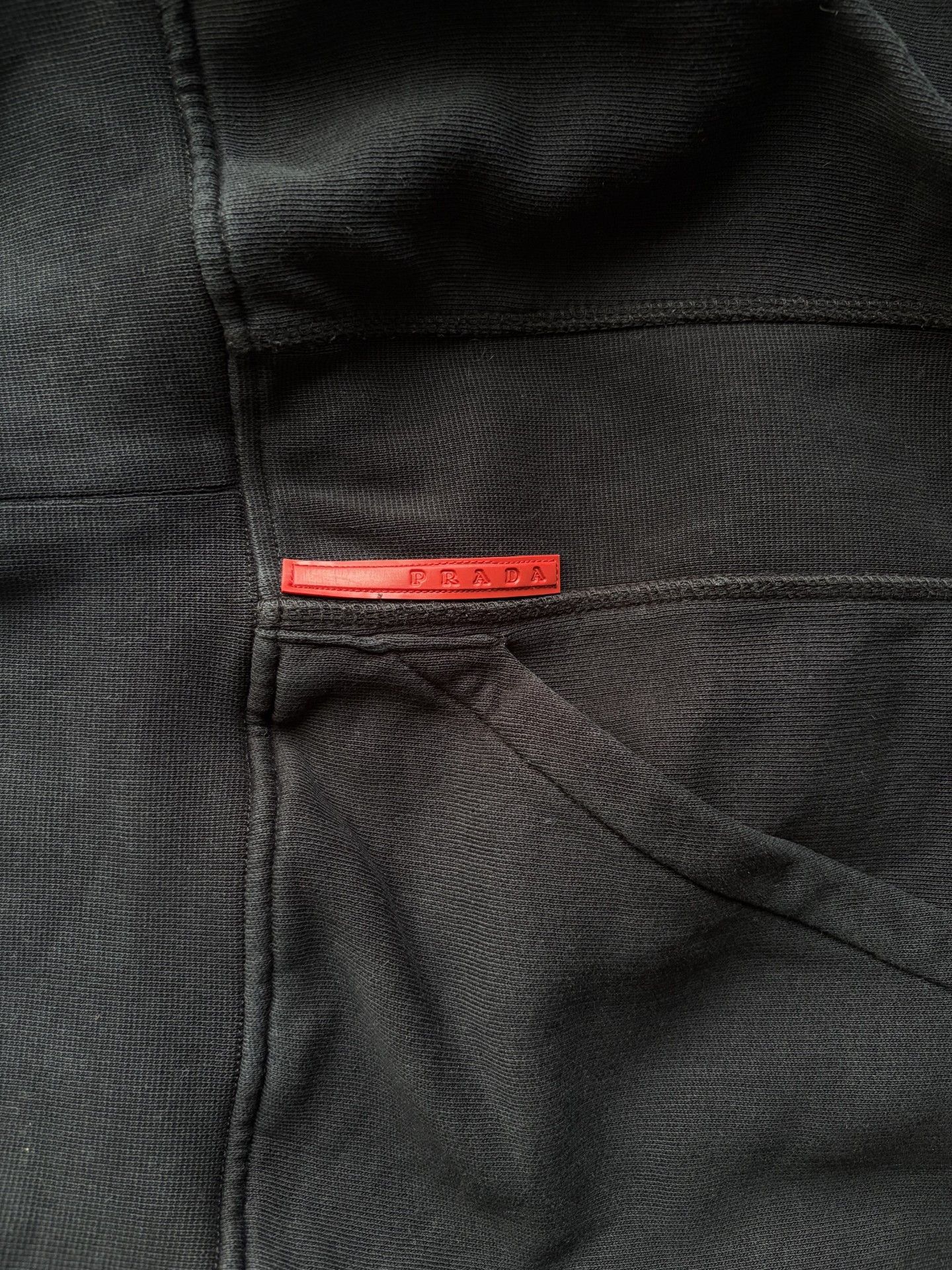 Prada Prada red tab hoody Size US S / EU 44-46 / 1 - 4 Thumbnail
