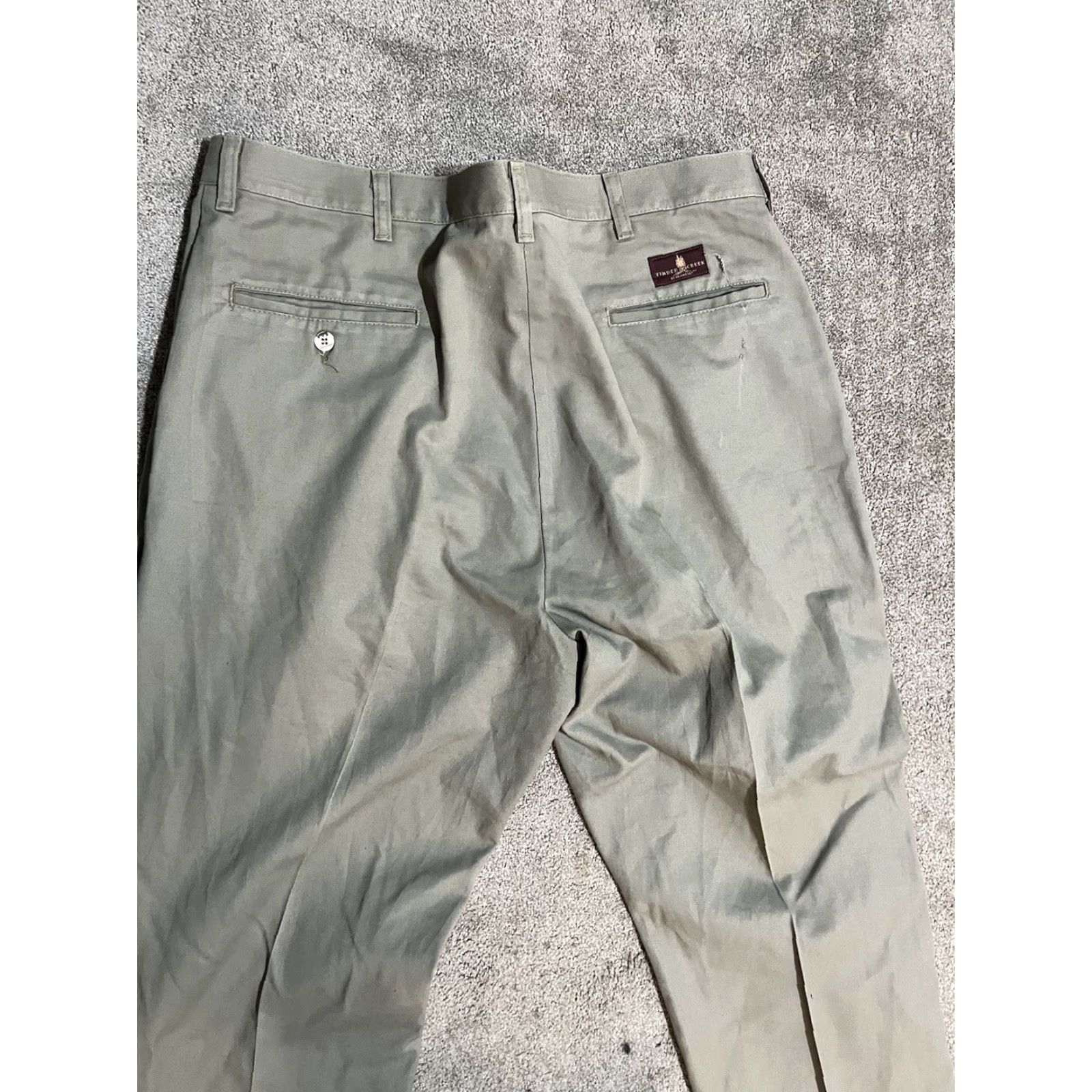 Wrangler Wrangler Men's Pleated Front Gray Dress Pants 40x30 Timber Creek Size US 40 / EU 56 - 2 Thumbnail