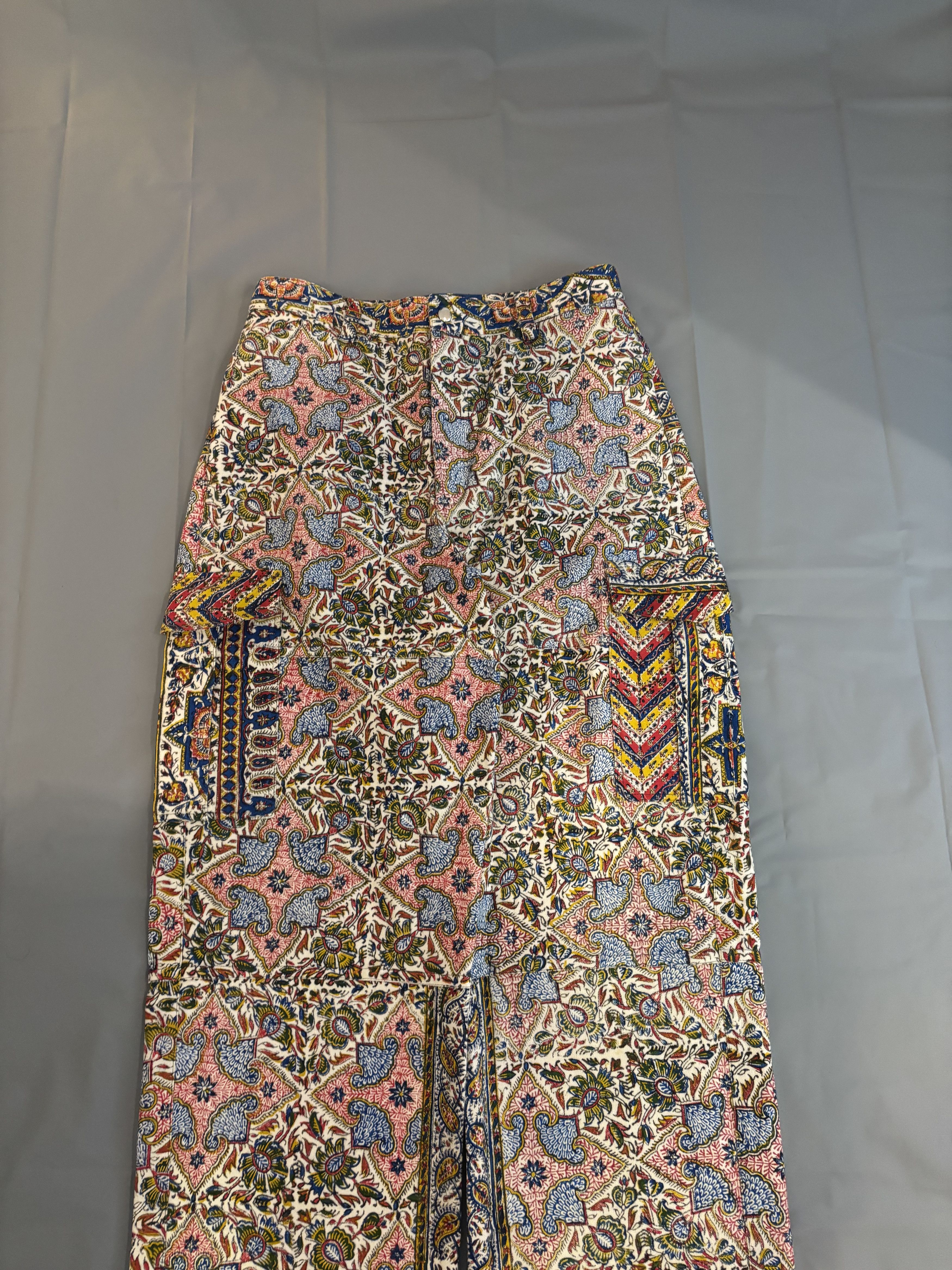 Paria Farzaneh Pantalon cargo à motifs Paria Farzaneh neuf avec étiquette Size US 32 / EU 48 - 8 Thumbnail