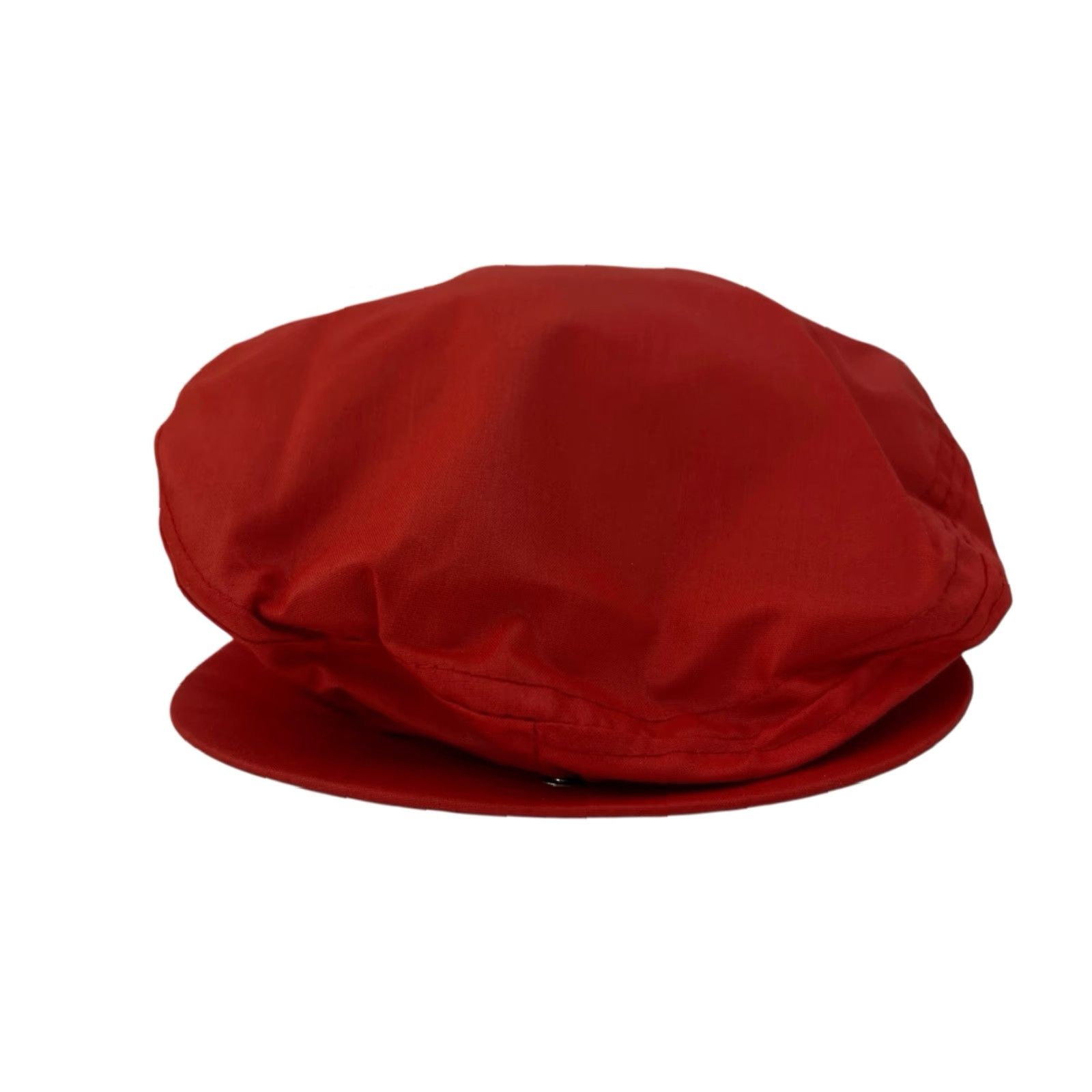 Vintage VINTAGE Cabbie Driver's Flat Cap Hat Adult M Red 90s Deadstock NWOT Made in USA Mens Size ONE SIZE - 6 Thumbnail